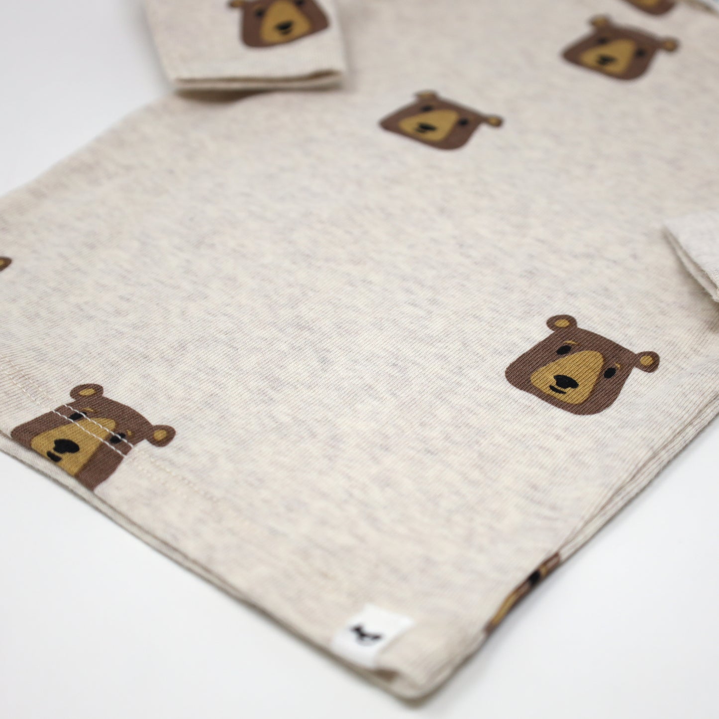 Brown Bear Faces Print 2pc Set
