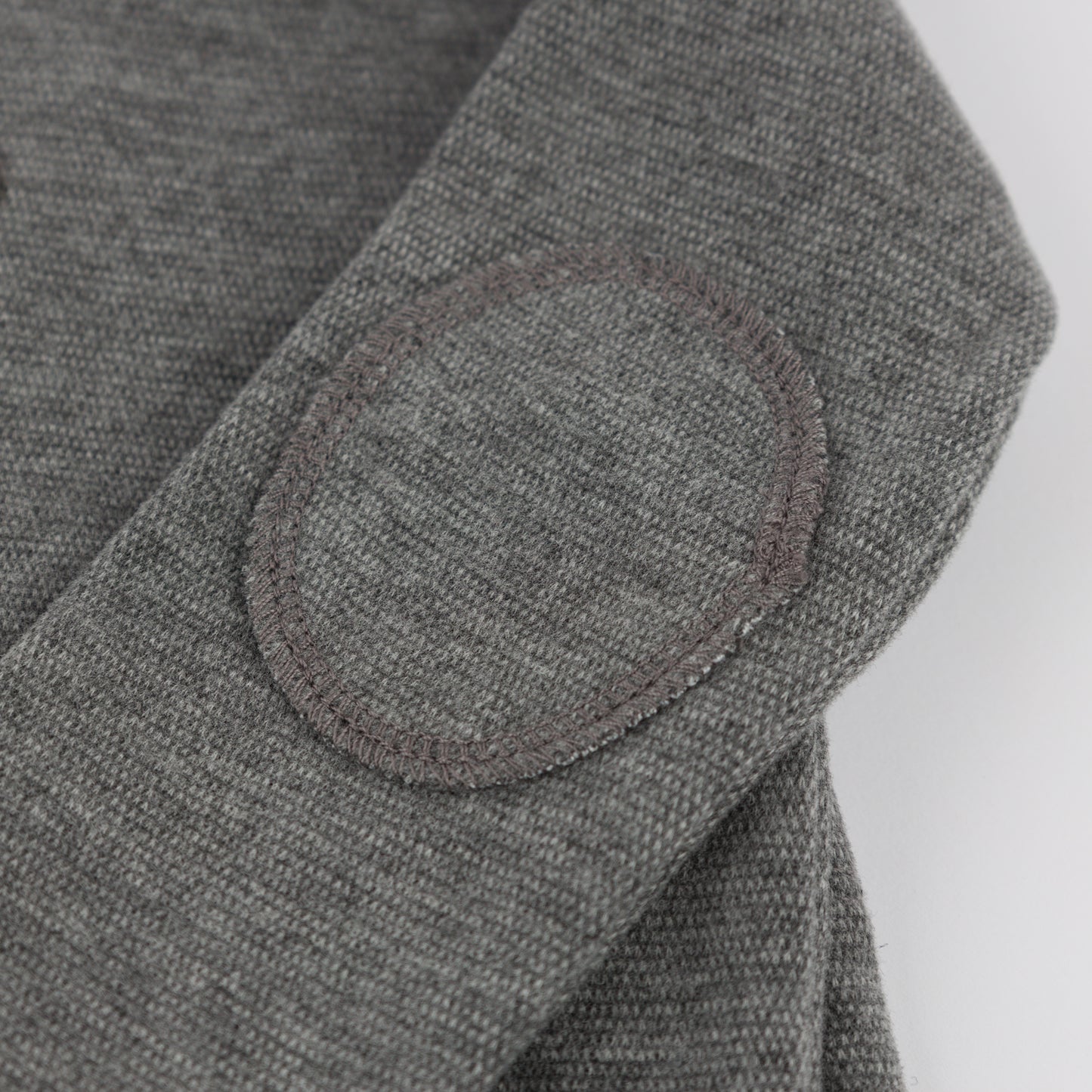 Mini Honeycomb Henley Elbow Patch 2pc Set