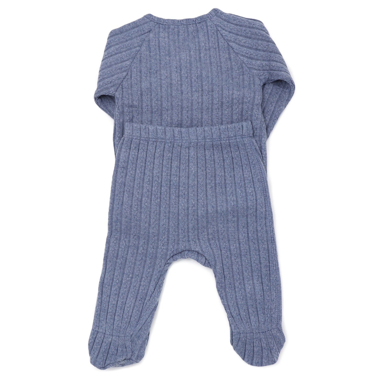 Cable Kimono Footies Set