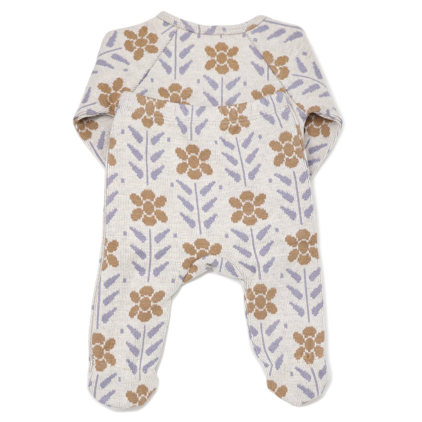 Nordic Double Knit Kimono Footie Set