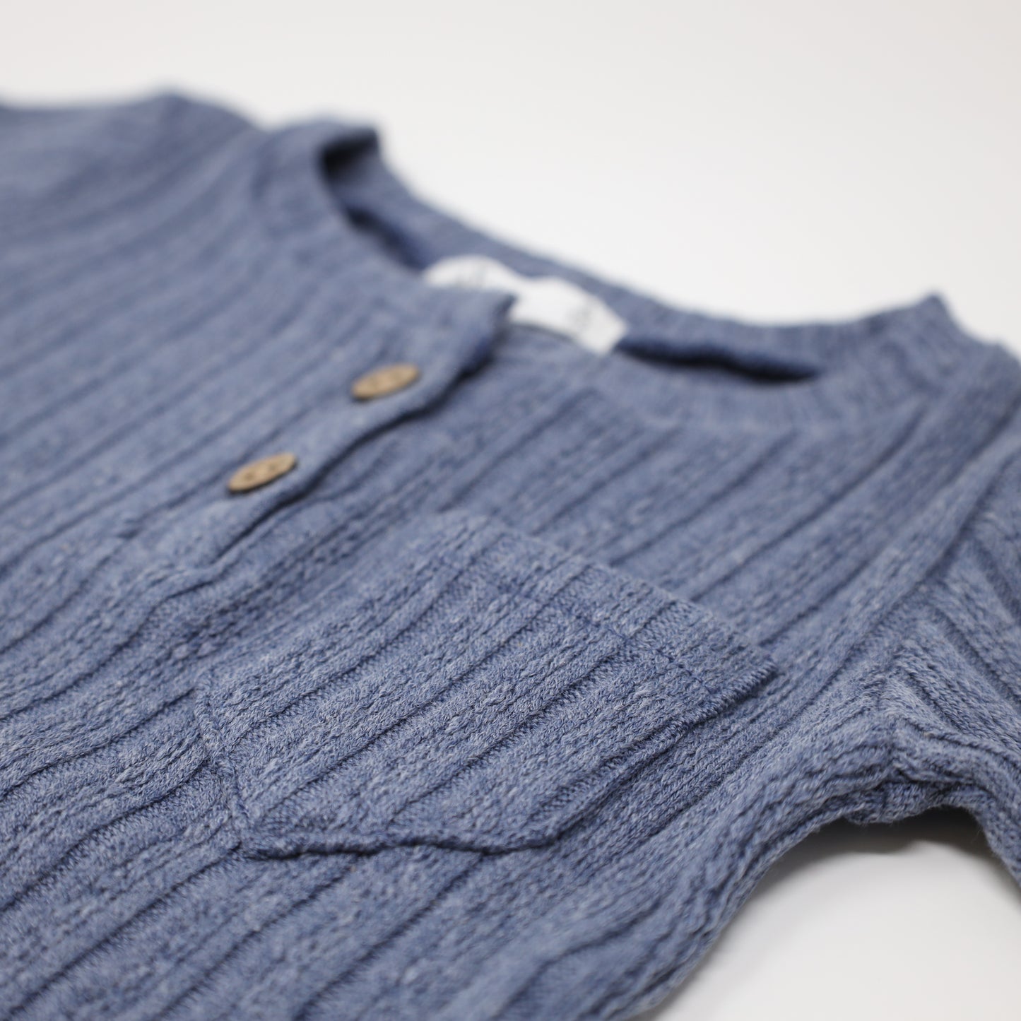 Cable Pocket Henley 2pc Set