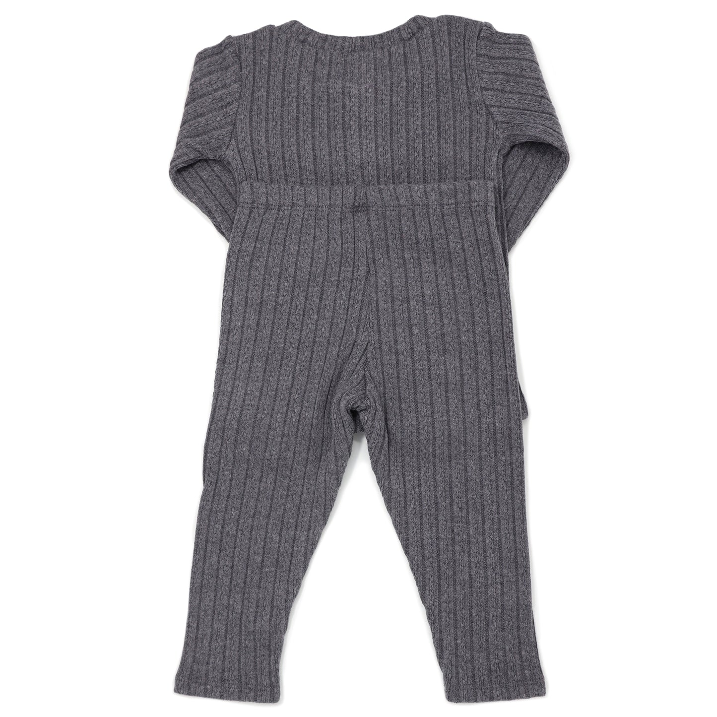 Cable Pocket Henley 2pc Set