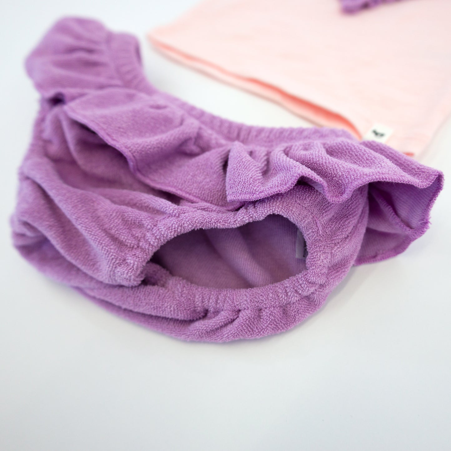 Ruffle Terry Heart BF SS Tee Skirted Tushie Set