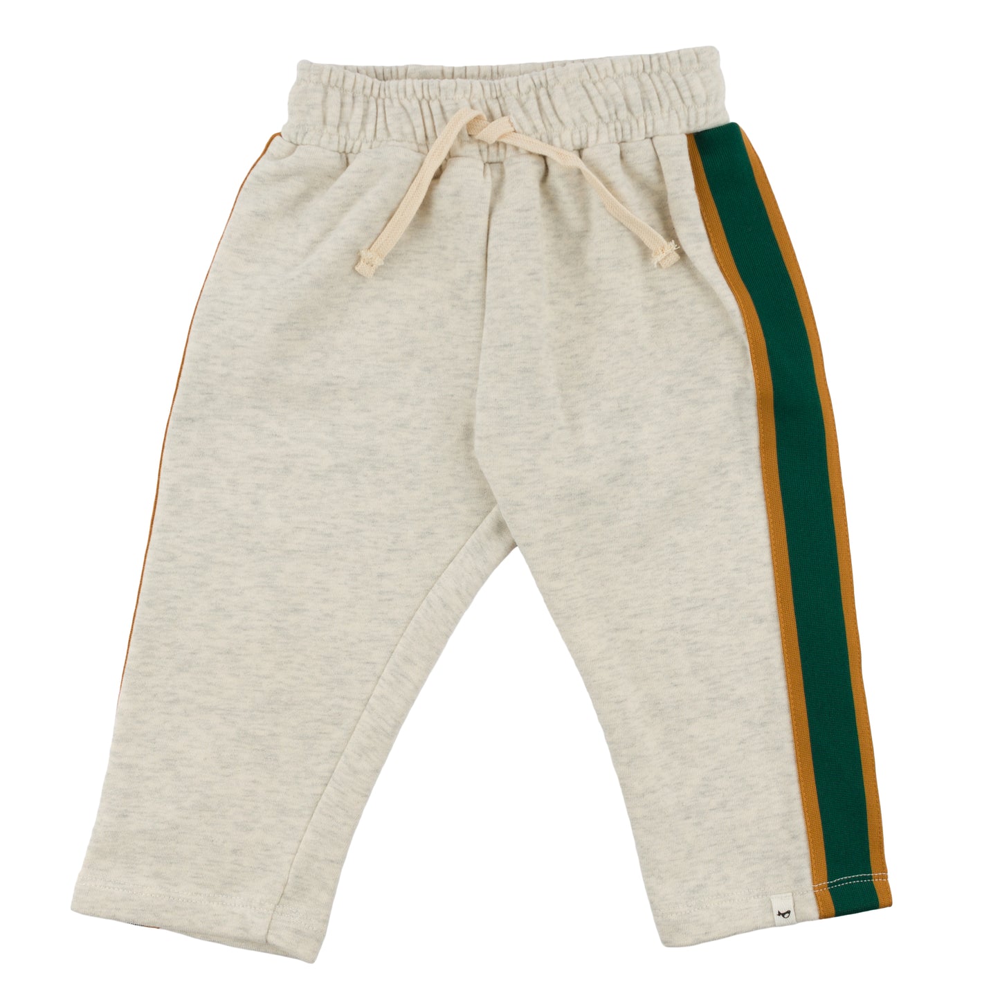 "SPORTY" Appl Striped Sleeve Boxy w/Striped Jogger
