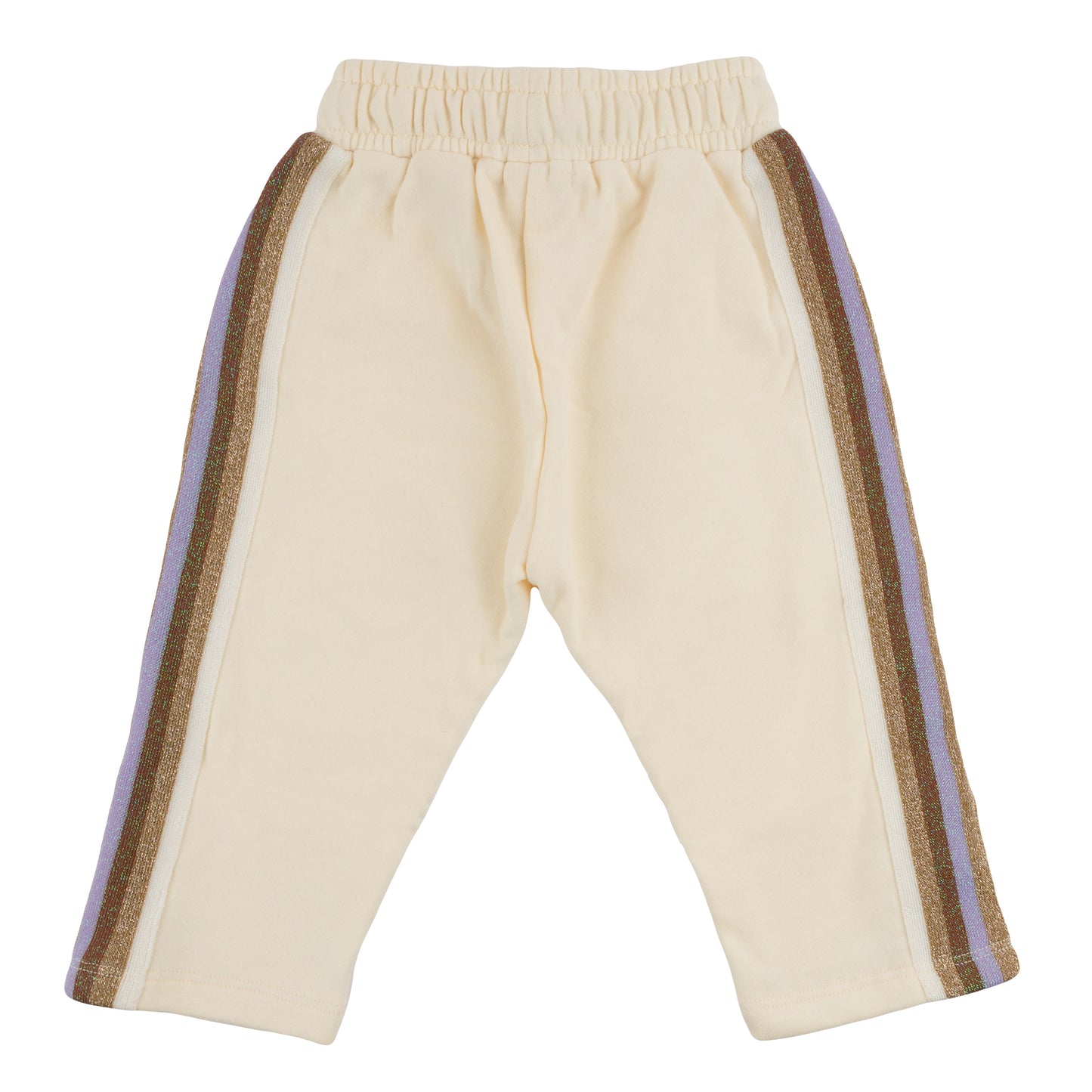 "SPORTY" Appl Striped Sleeve Boxy w/Striped Jogger