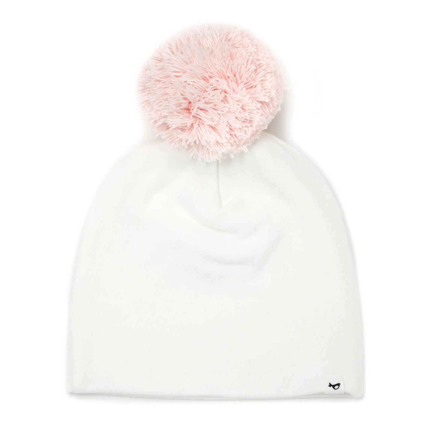 Pale Pink Pom Hat