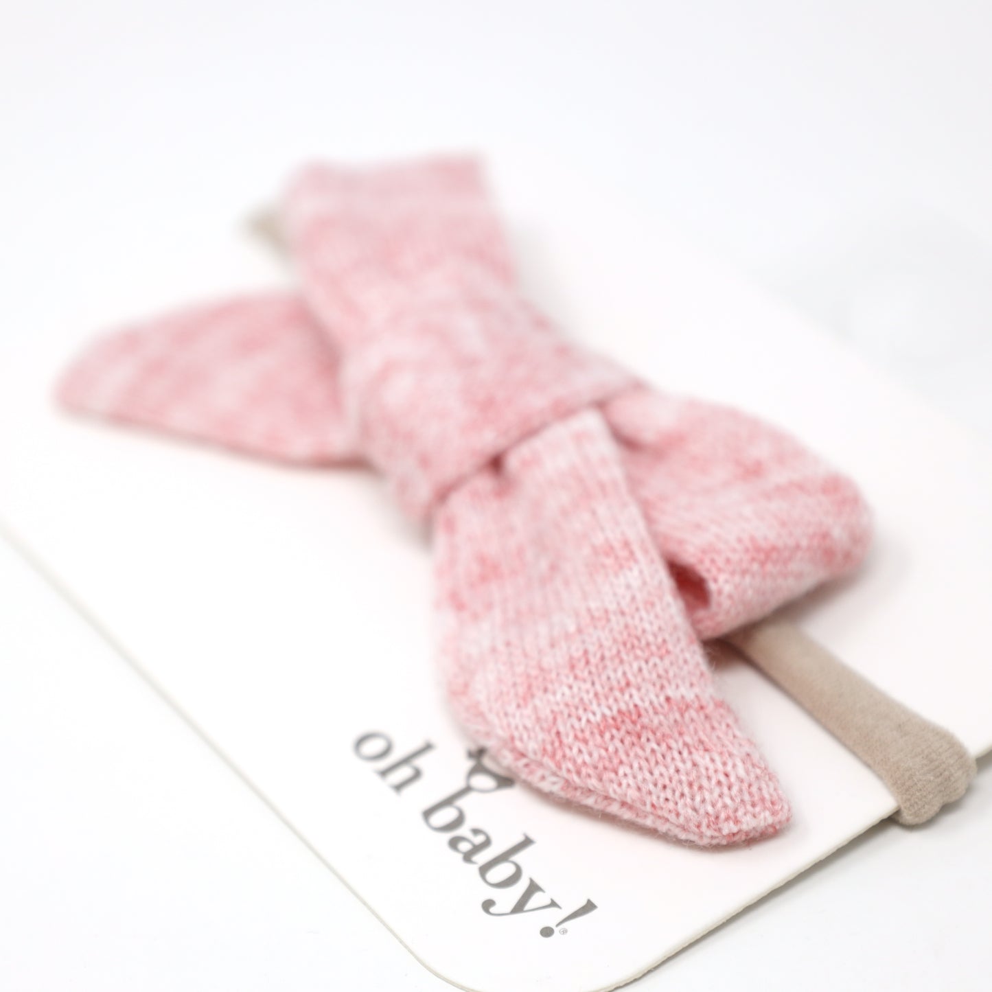 Scandi Sweater Bow Headband