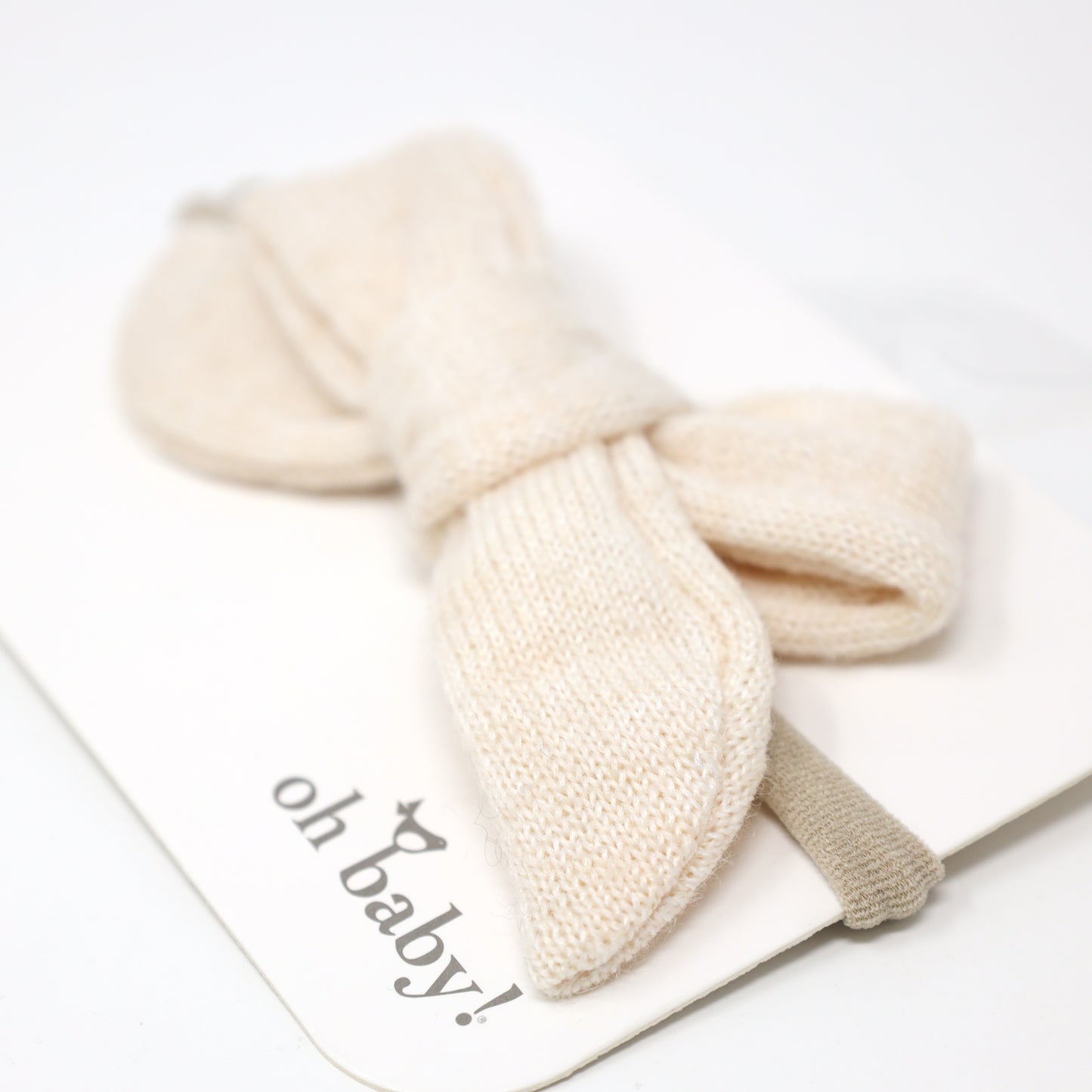 Scandi Sweater Bow Headband