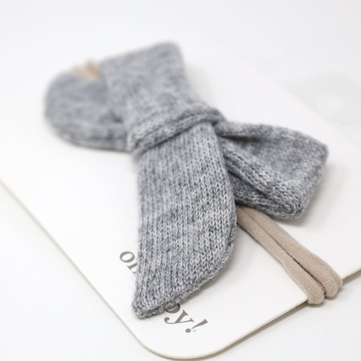 Scandi Sweater Bow Headband