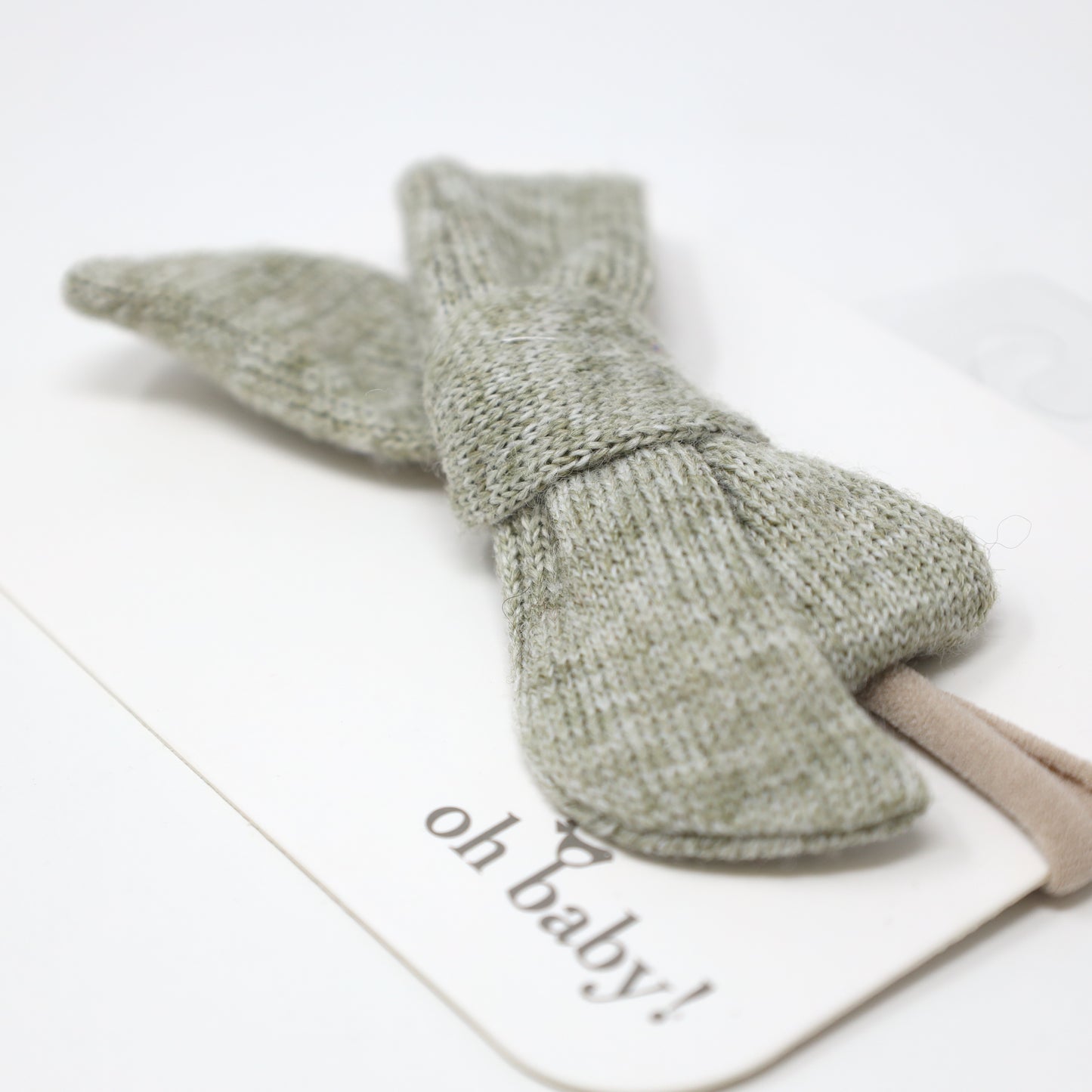 Scandi Sweater Bow Headband