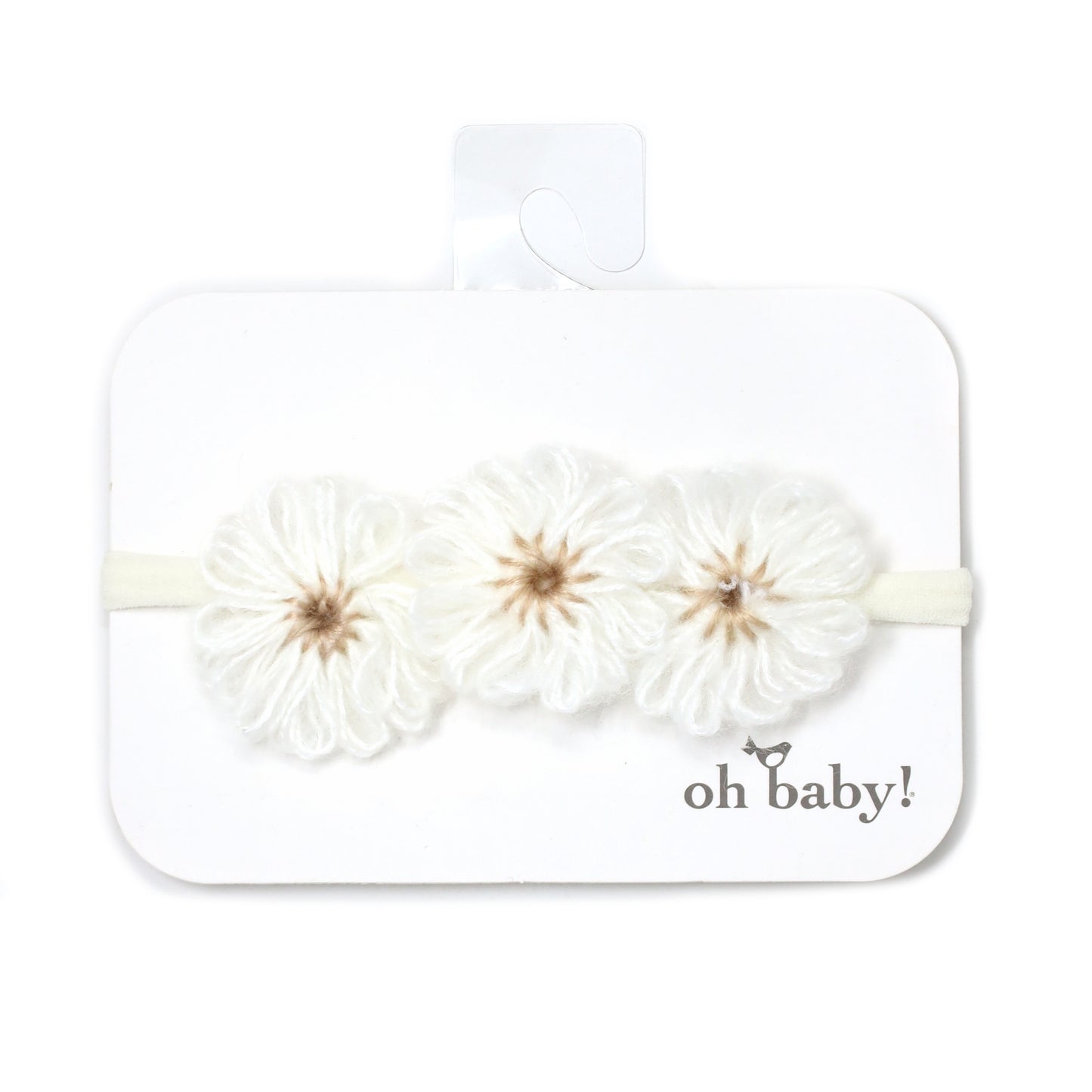 Scandi Sweater Flower Headband