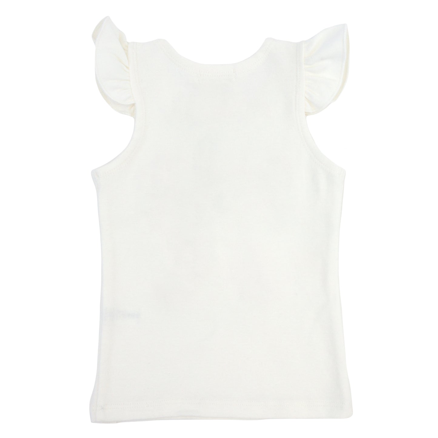 Cotton Candy LOVE Terry Flutter Sleeve Tank