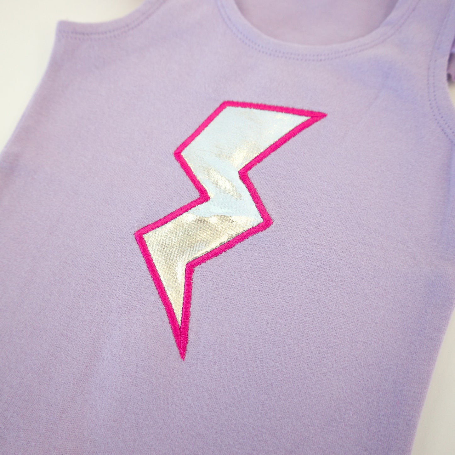 Lightning Bolt Flutter Sleeve Tank