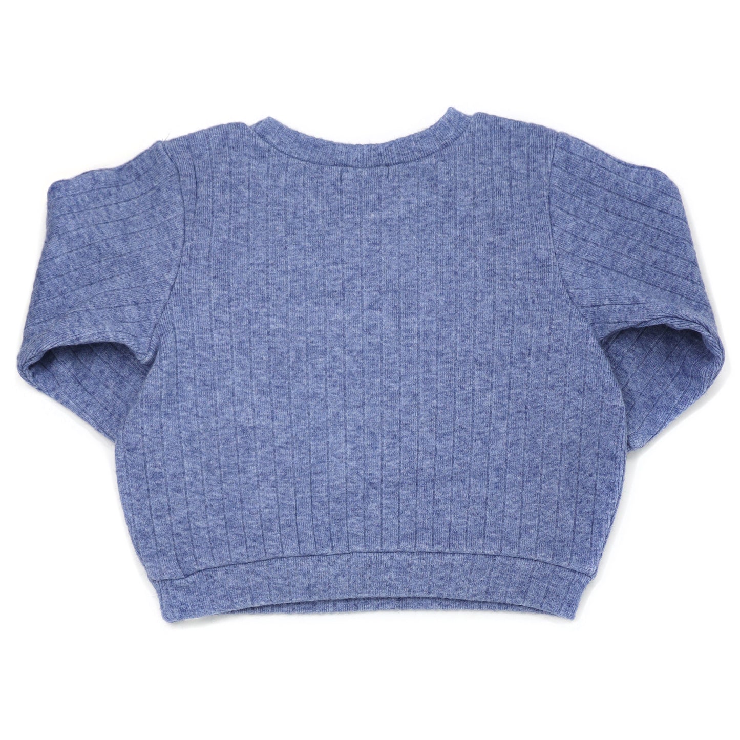 Wide Rib Sweater Knit Pocket Boxy