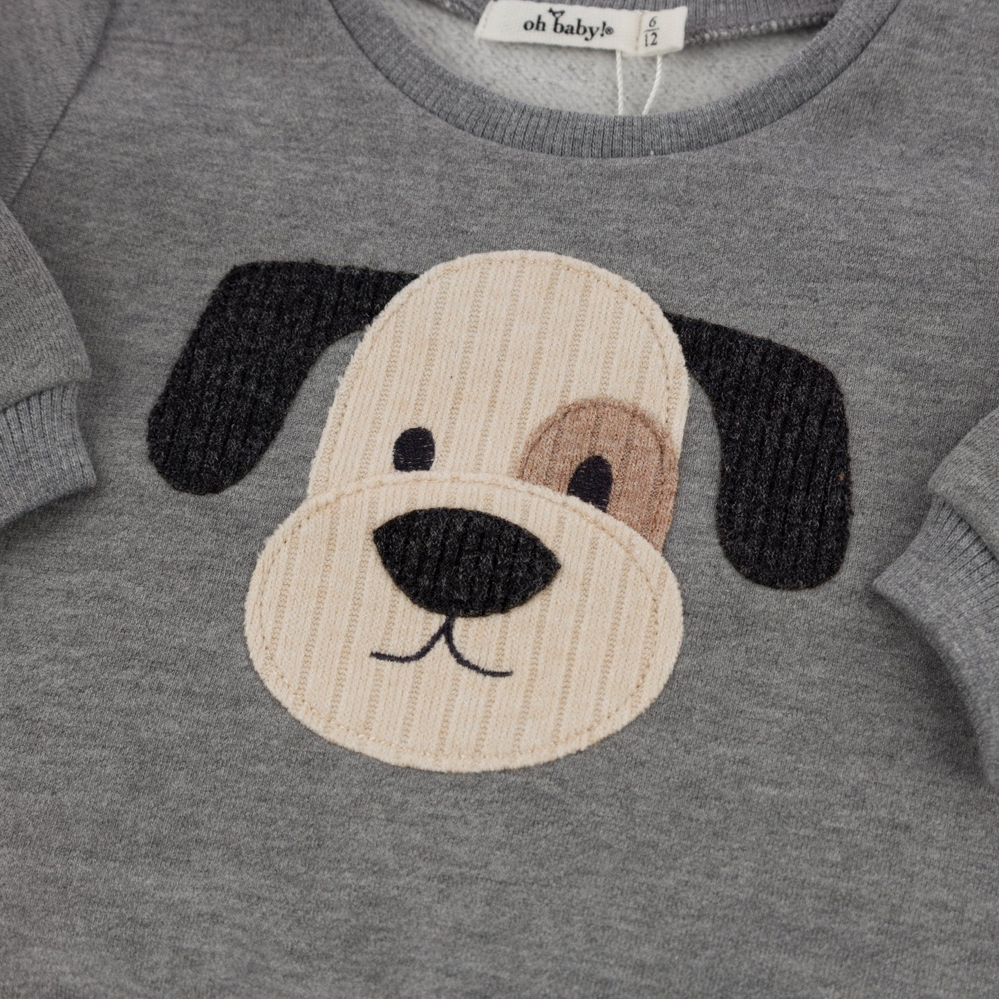 Puppy Face Applique Brooklyn Boxy