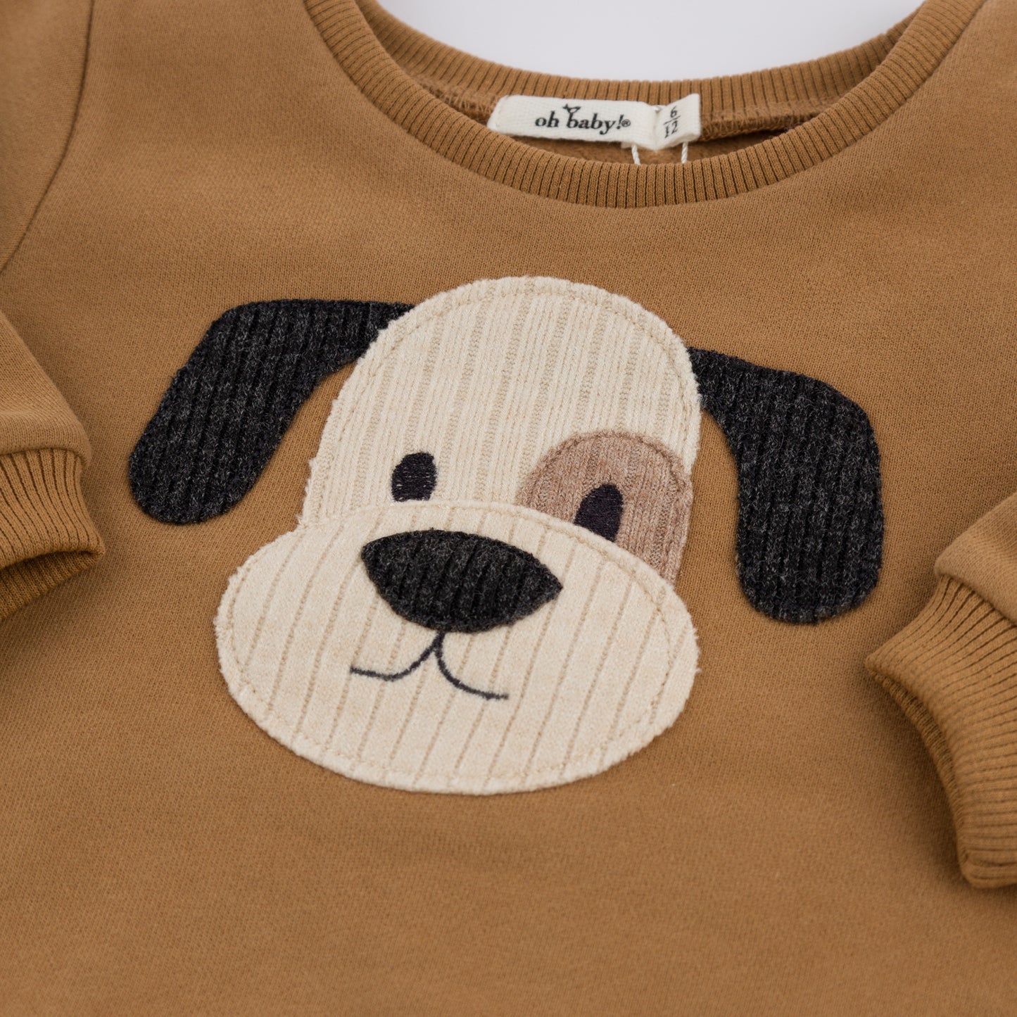 Puppy Face Applique Brooklyn Boxy