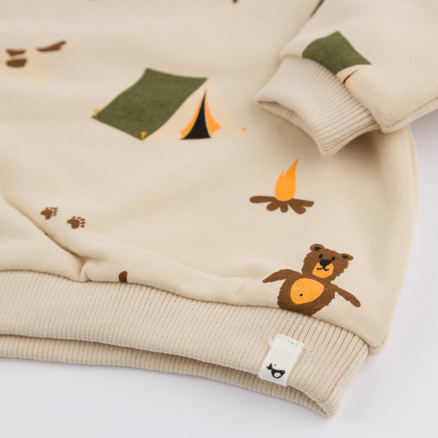 Camping Print Brooklyn Boxy