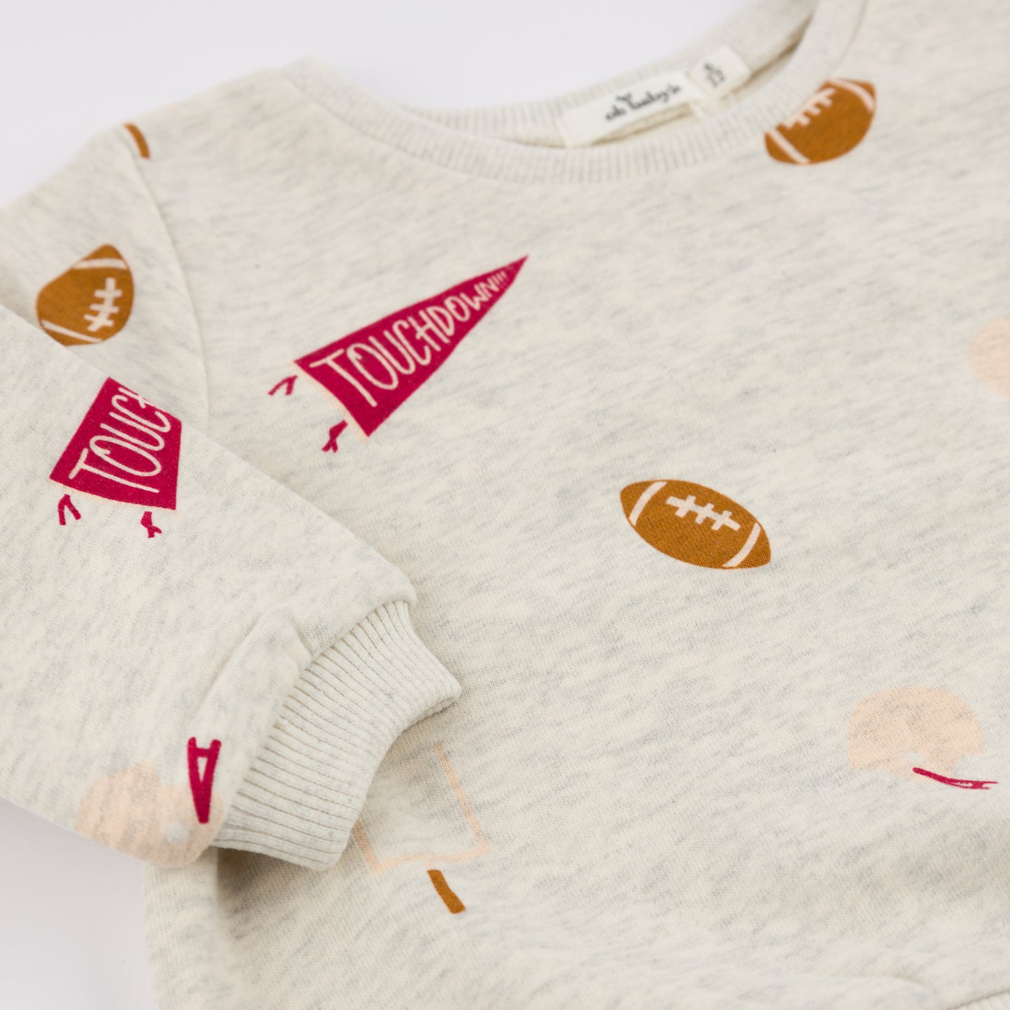 Football Print Brooklyn Boxy