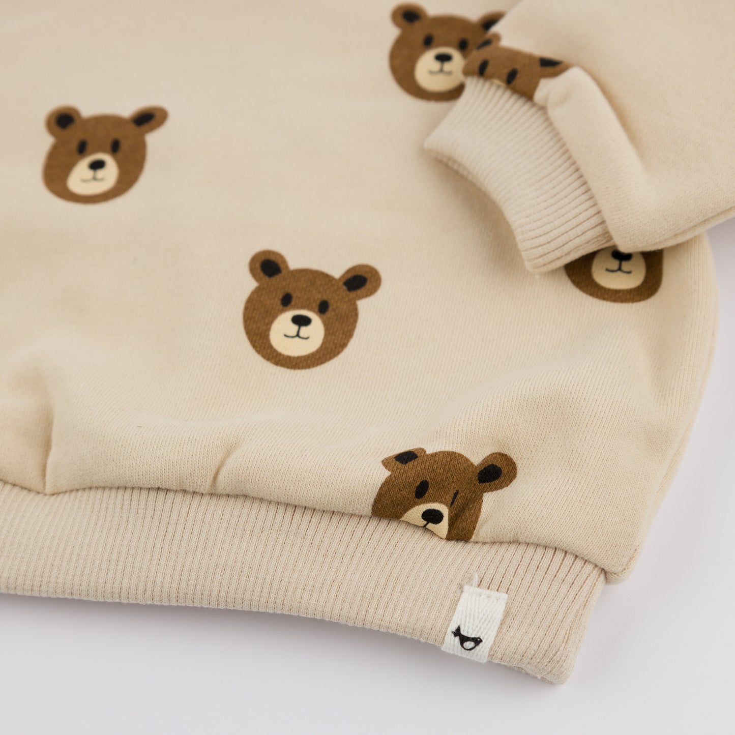 Teddy Bear Face Print Brooklyn Boxy