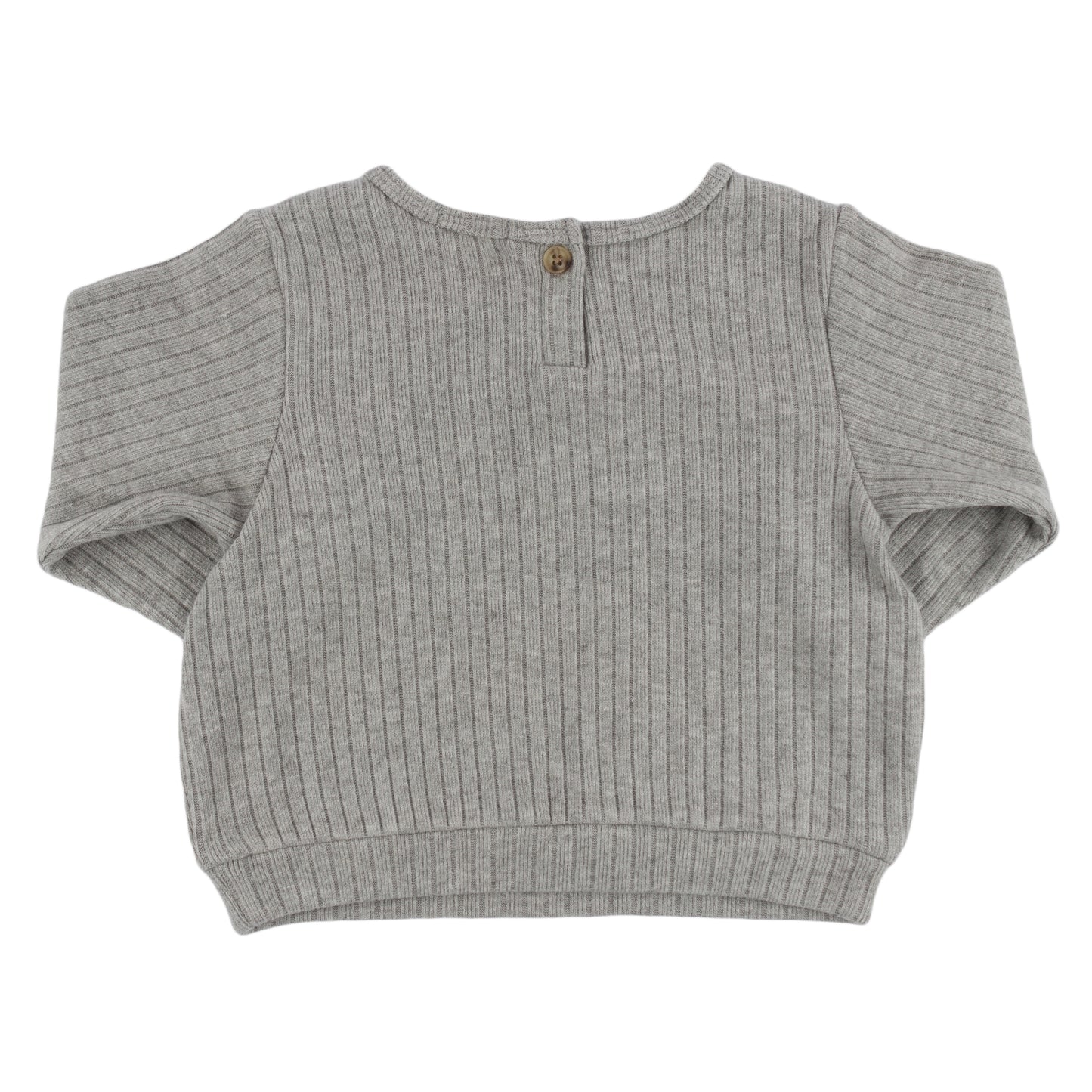 Wide Rib Fuzzy Sweater Knit Brooklyn Boxy