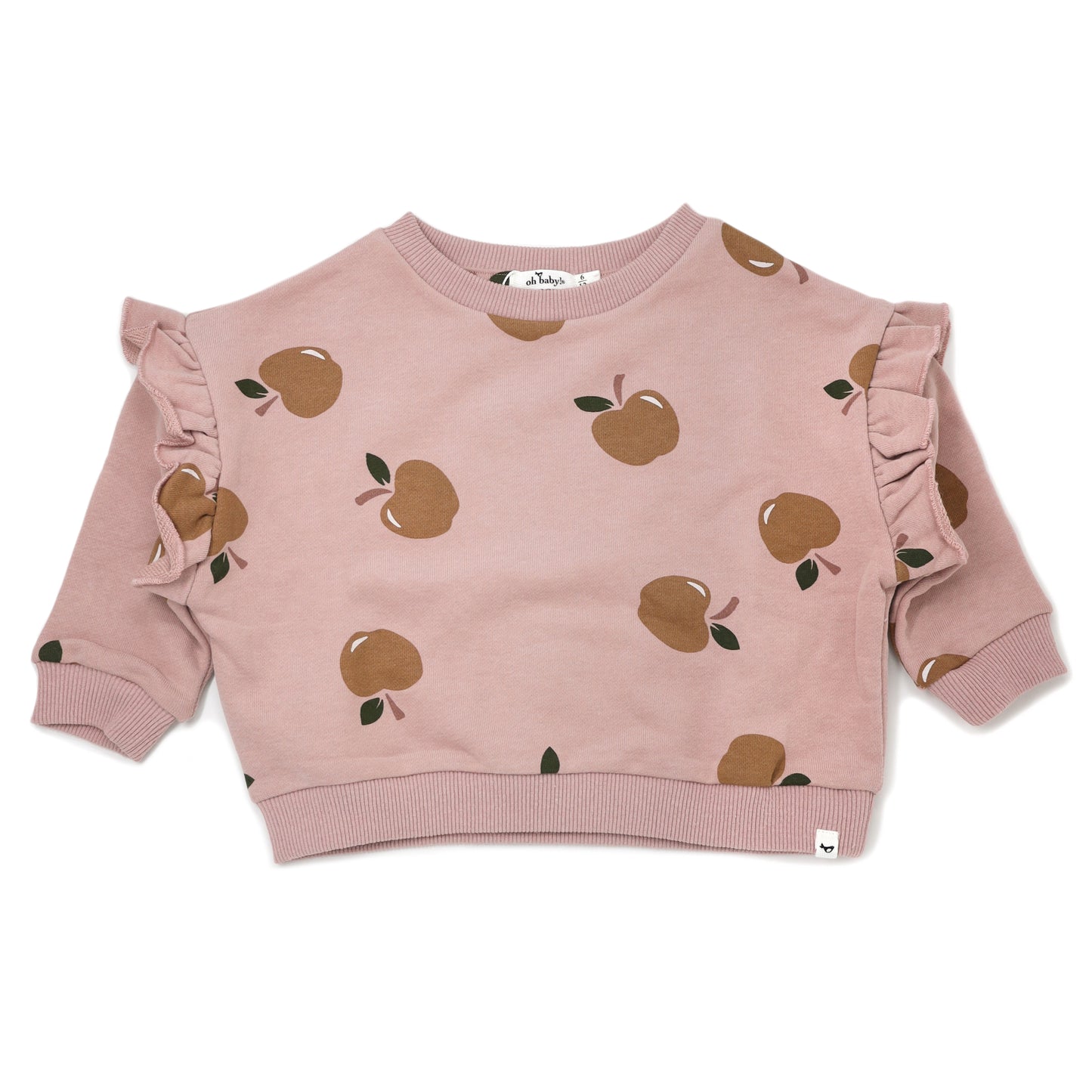 Rust Apples Print Millie Slouch
