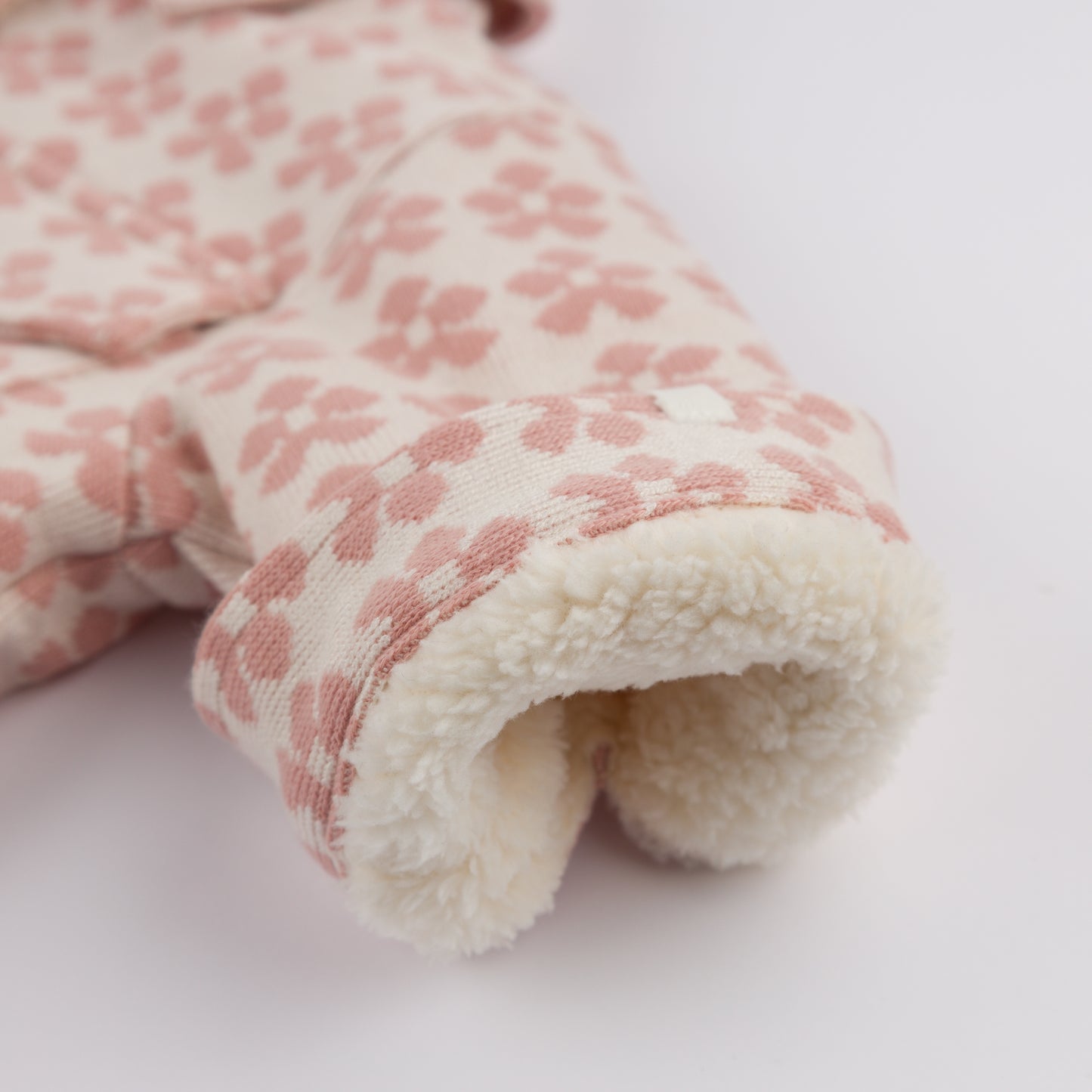 Mod Flowers Shacket w/Cream Snowdrift Lining