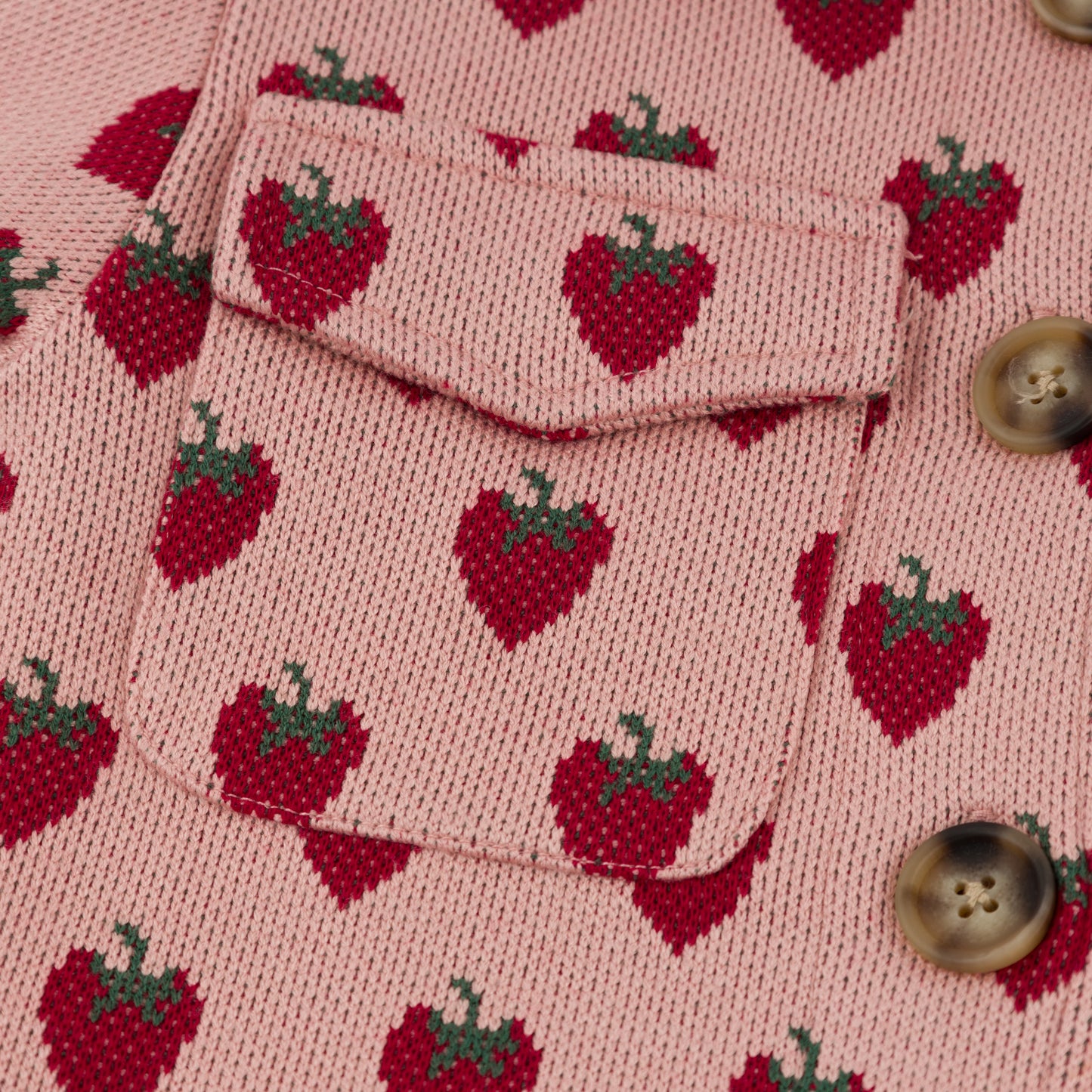 Winter Berries Shacket w/Blush Snowdrift Lining
