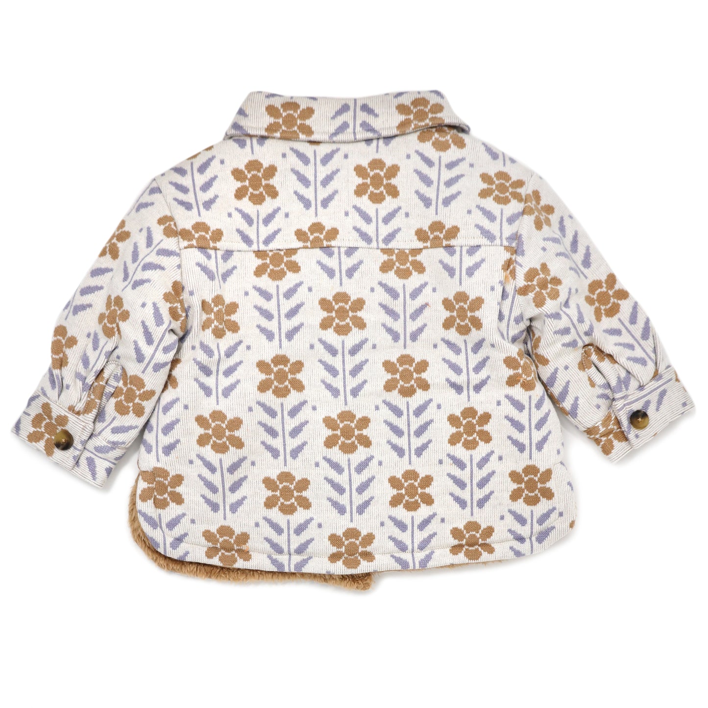 Nordic Double Knit w/Latte Snowdrift Shacket