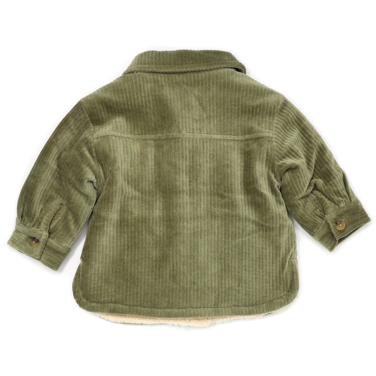 Corduroy w/Biscuit Snowdrift Shacket