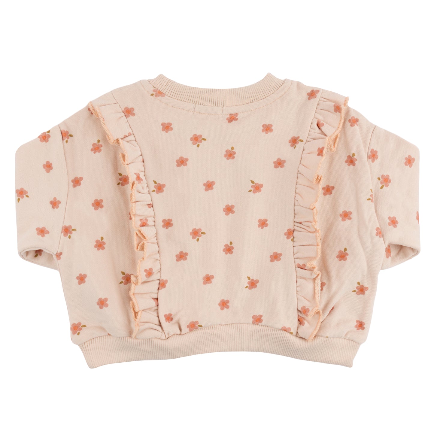 Small Daisies Print Millie Ruffle Boxy