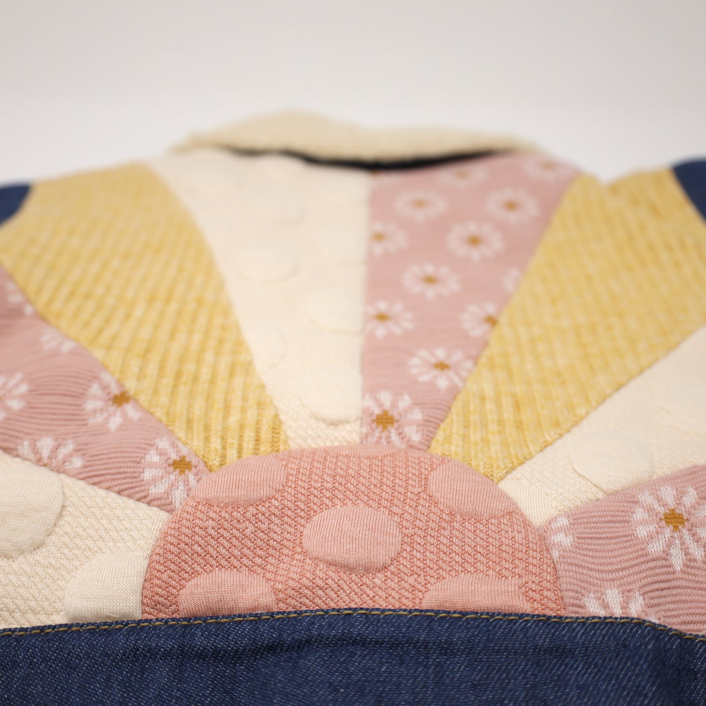 Quilted Sunrise Denim Jacket w/Snowdrift Lining