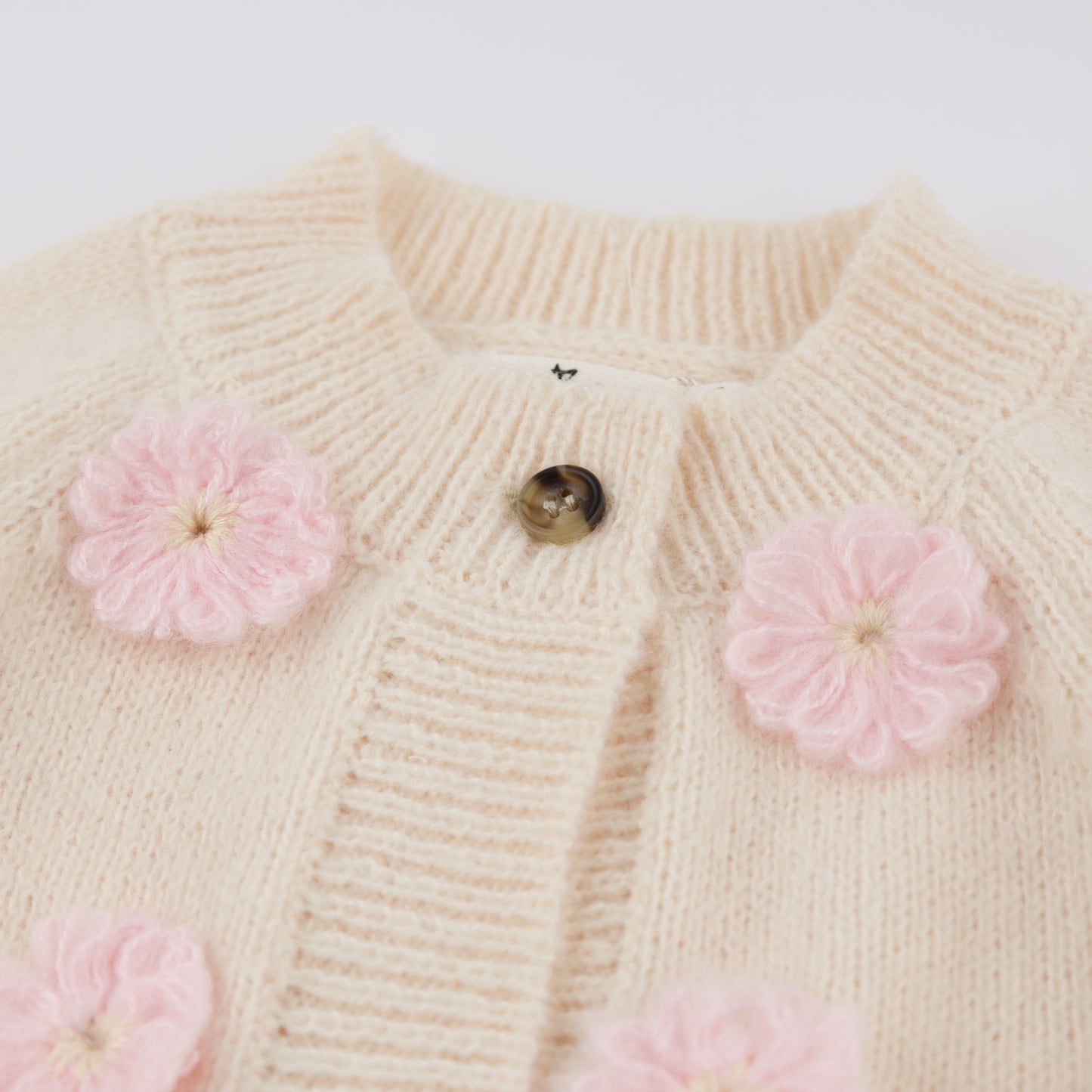 Scandi Flower Cardigan