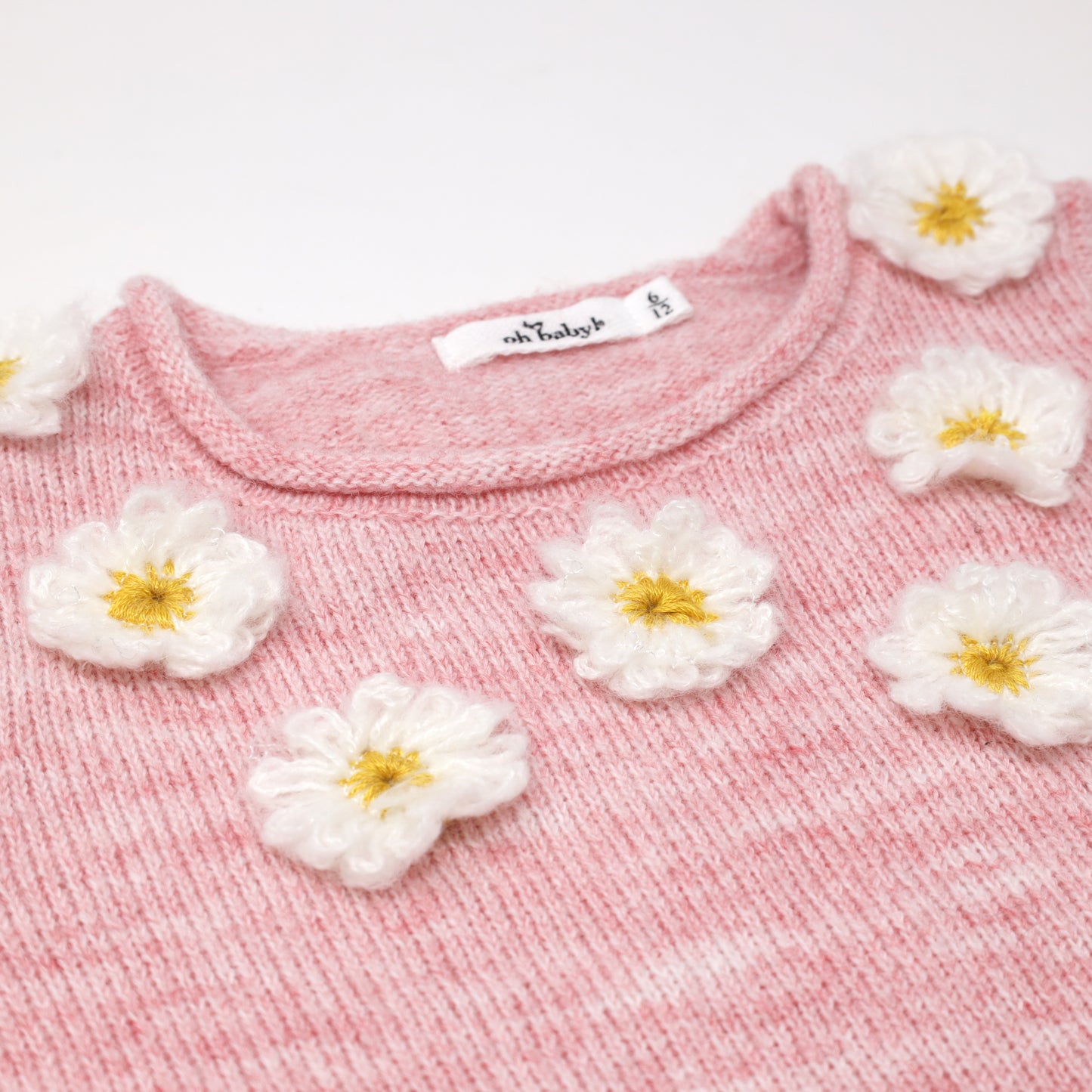 Scandi Flower Sweater