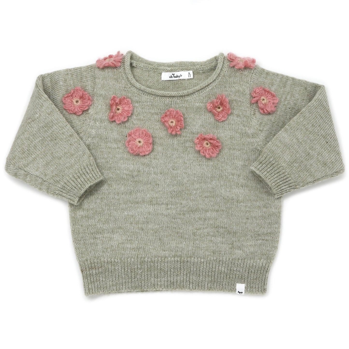 Scandi Flower Sweater