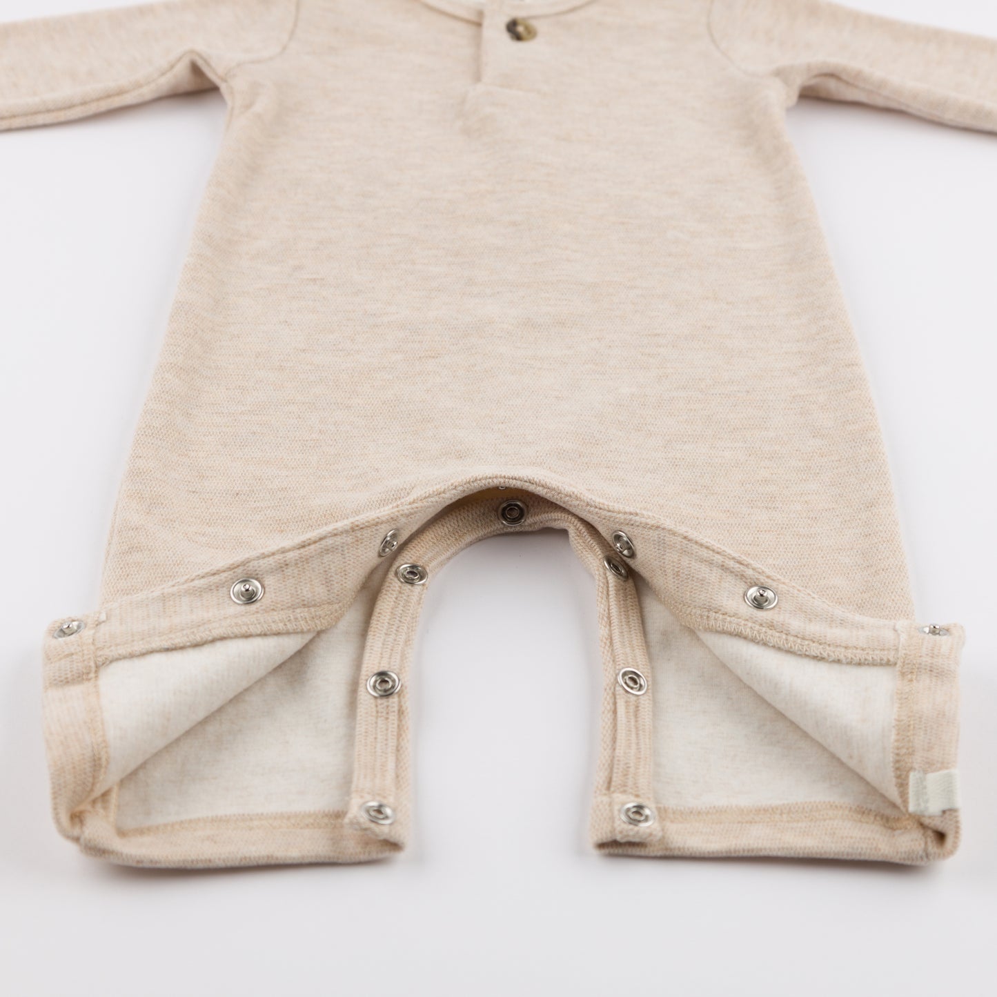 Mini Honeycomb One Button Long Romper