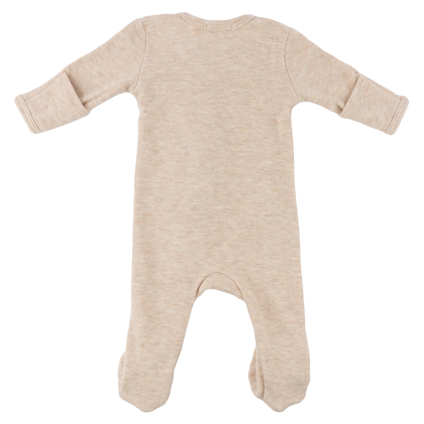 Mini Honeycomb Zipper Footie with Pocket