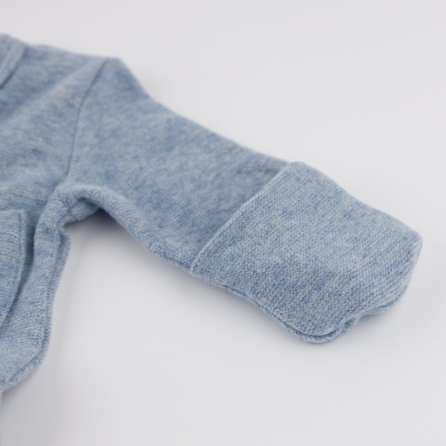 Mini Stripe Zipper Footie with Pocket