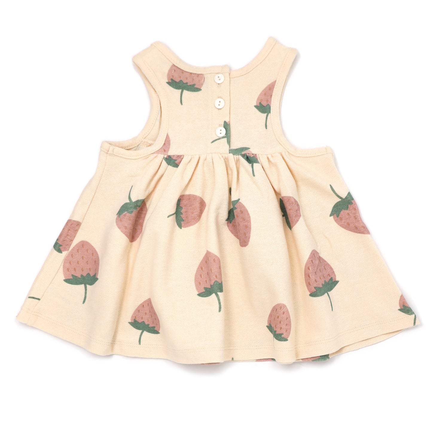 Strawberry Print Tank Dress