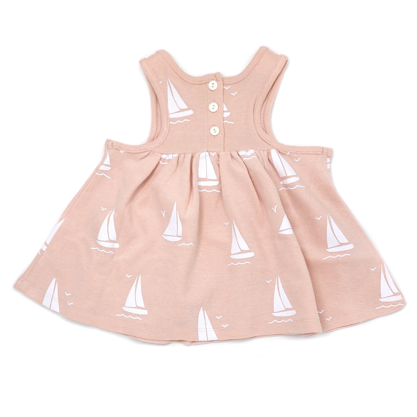 Sailboat Print Tank Dress