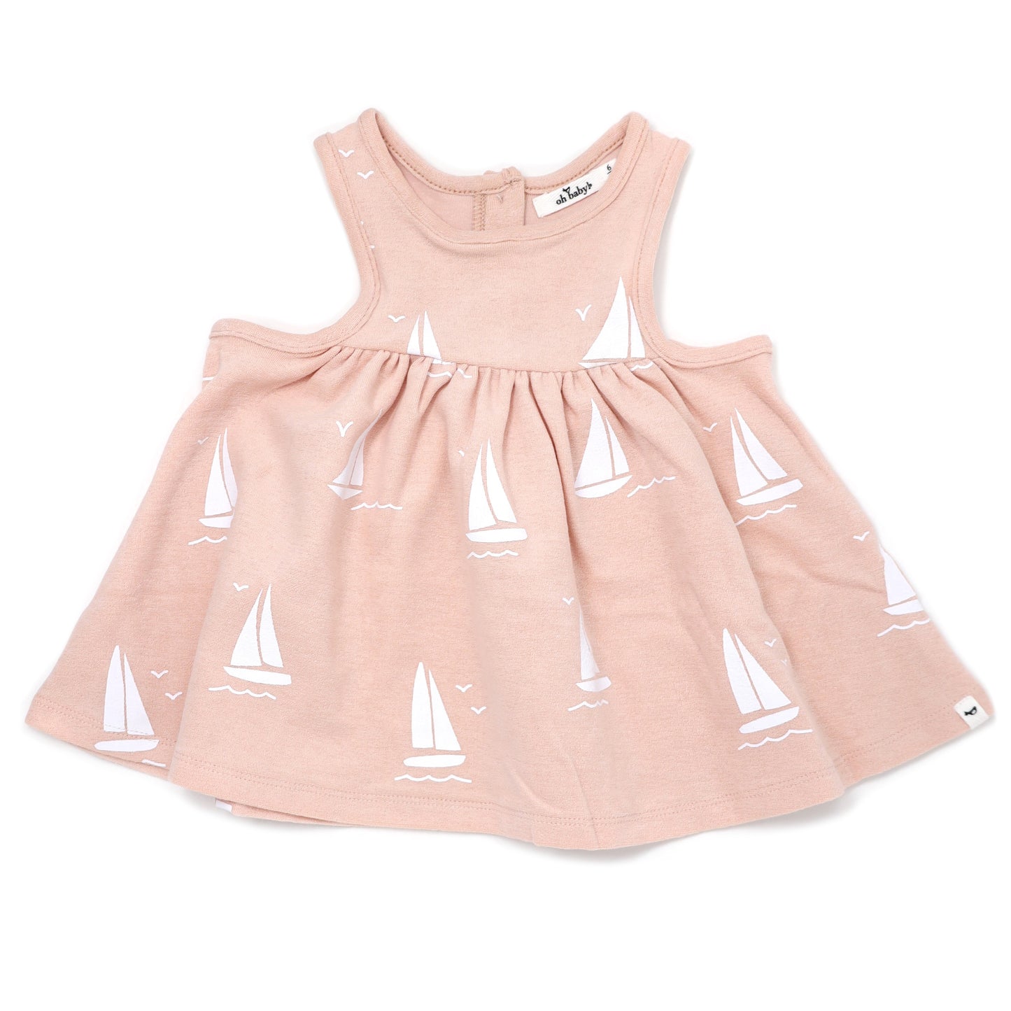 Sailboat Print Tank Dress