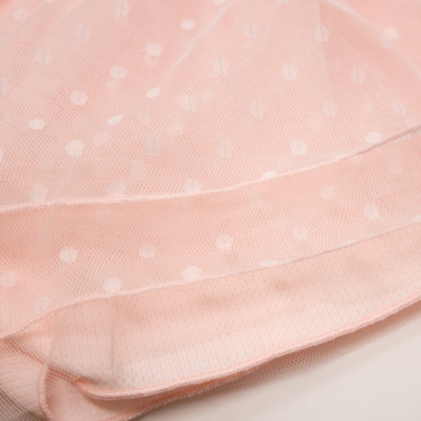 Dotted Mesh Pointelle Ballet Dress (Lined Skirt)