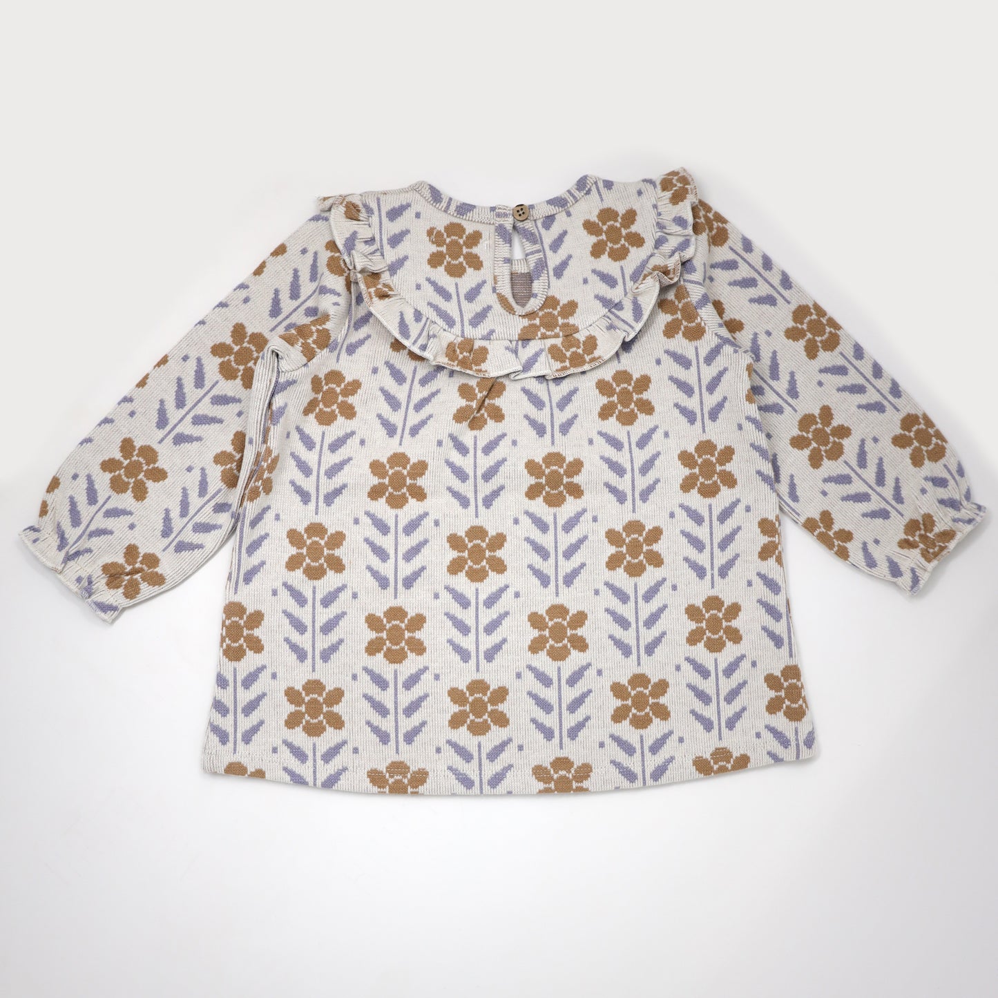 Nordic Flower Double Knit Cora Dress