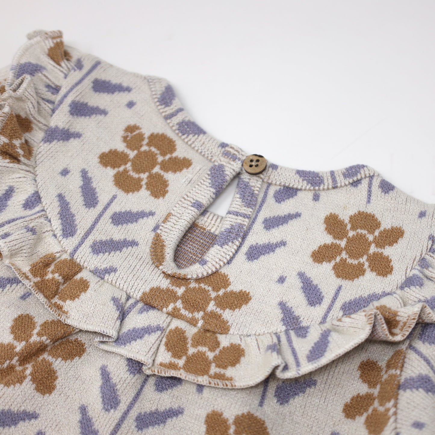 Nordic Flower Double Knit Cora Dress