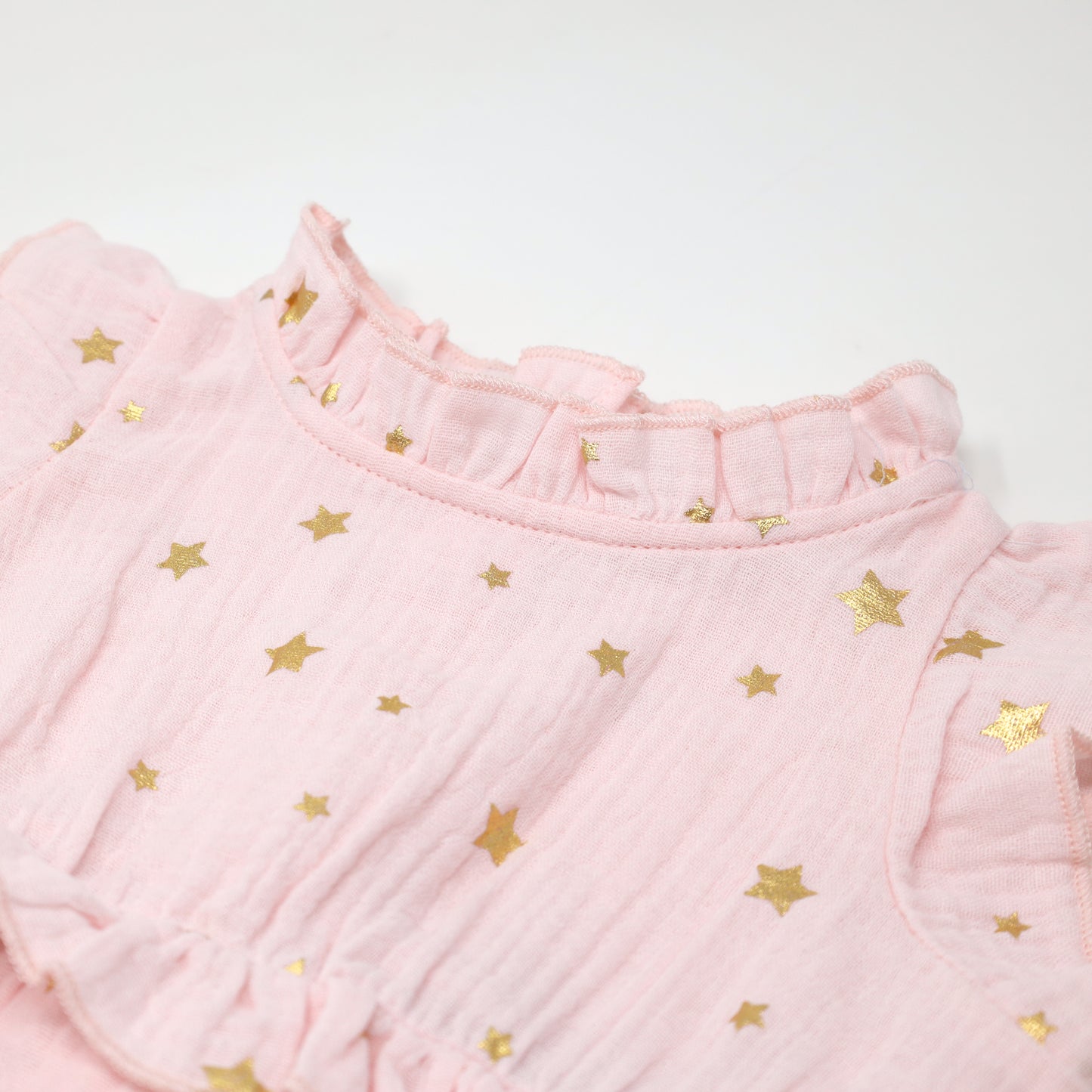 Mini Gold Stars Gauze Lola Bubble