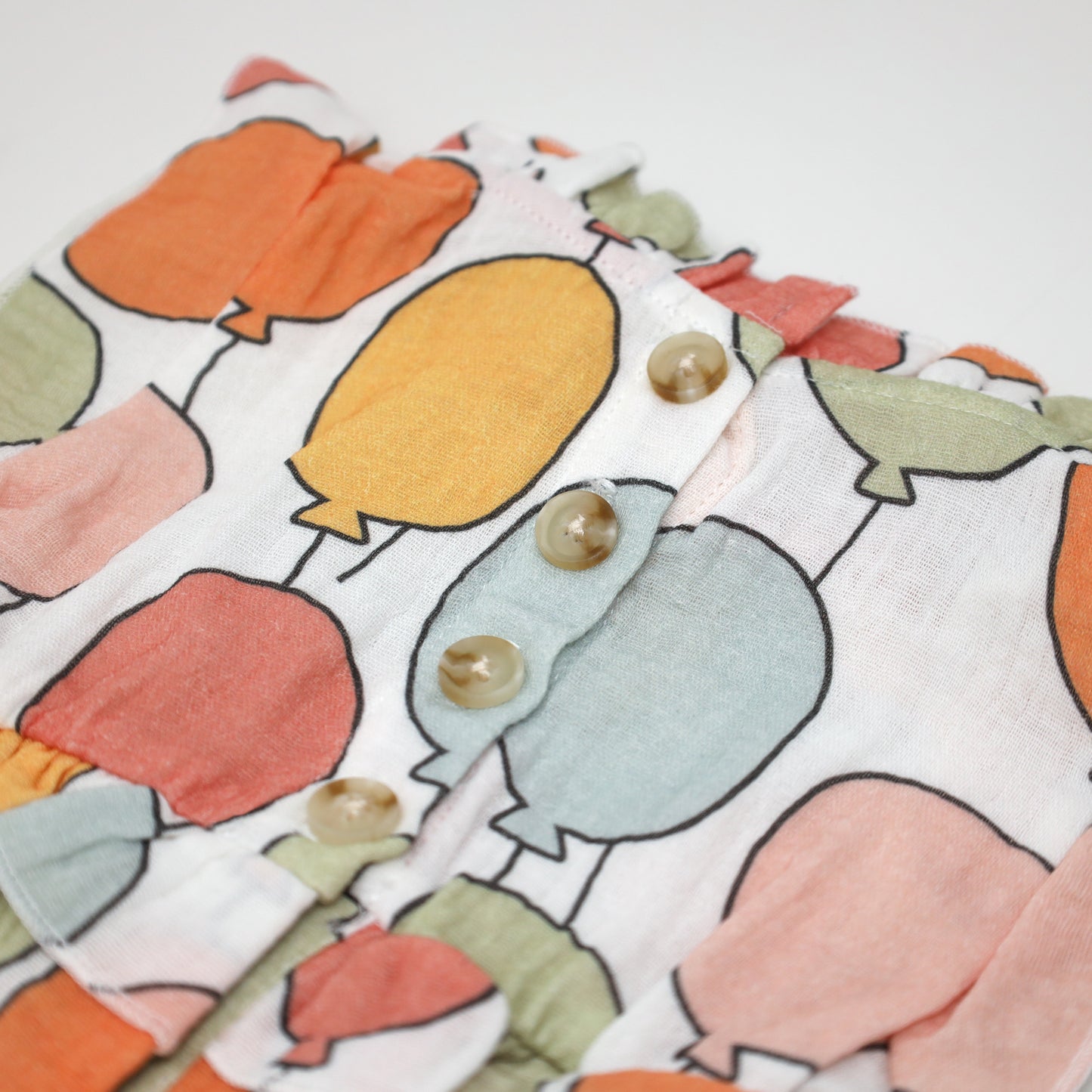 Balloon Print Gauze Lola Bubble