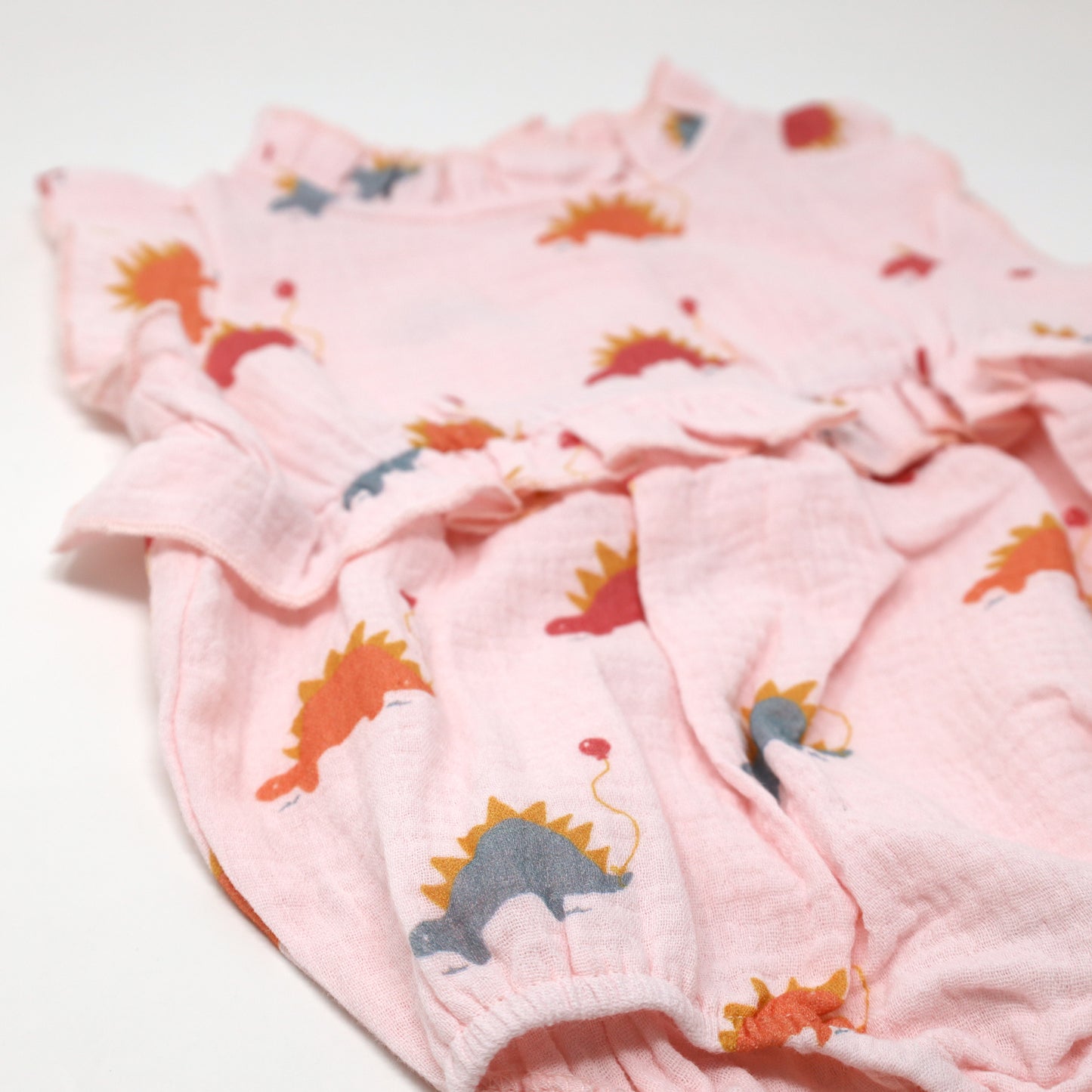 Stegosaurus Party Gauze Lola Bubble