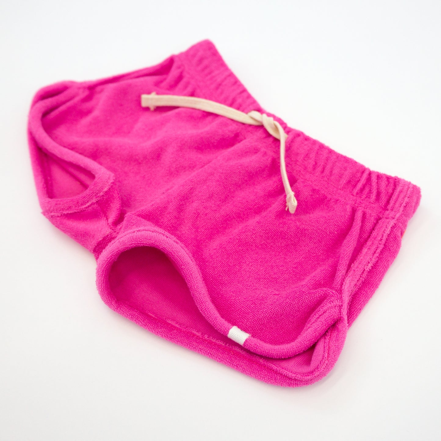 Drawstring Shorter Terry Track Short