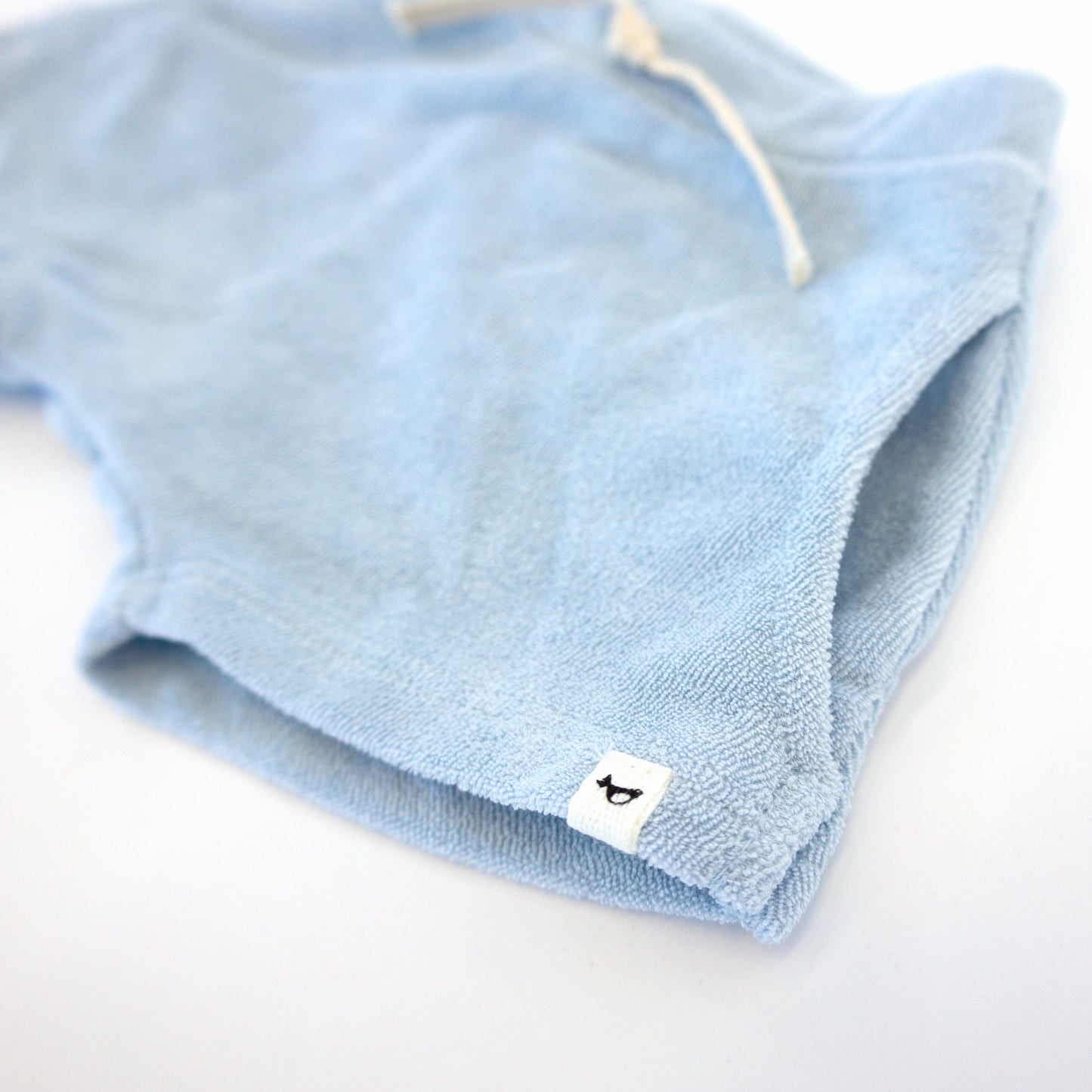 Pocket Drawstring Terry Baby Shorts