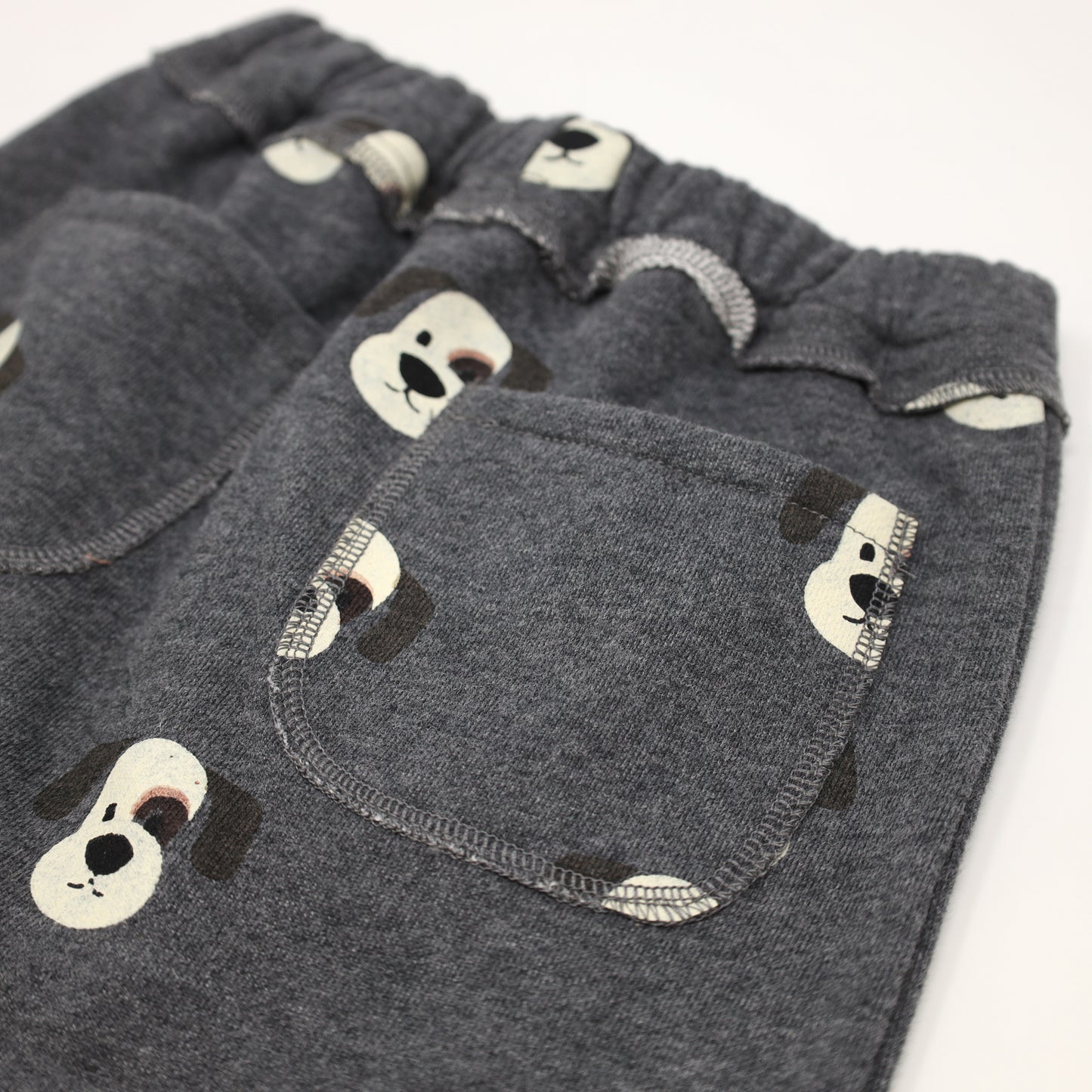 Puppy Faces Print Brooklyn Jogger