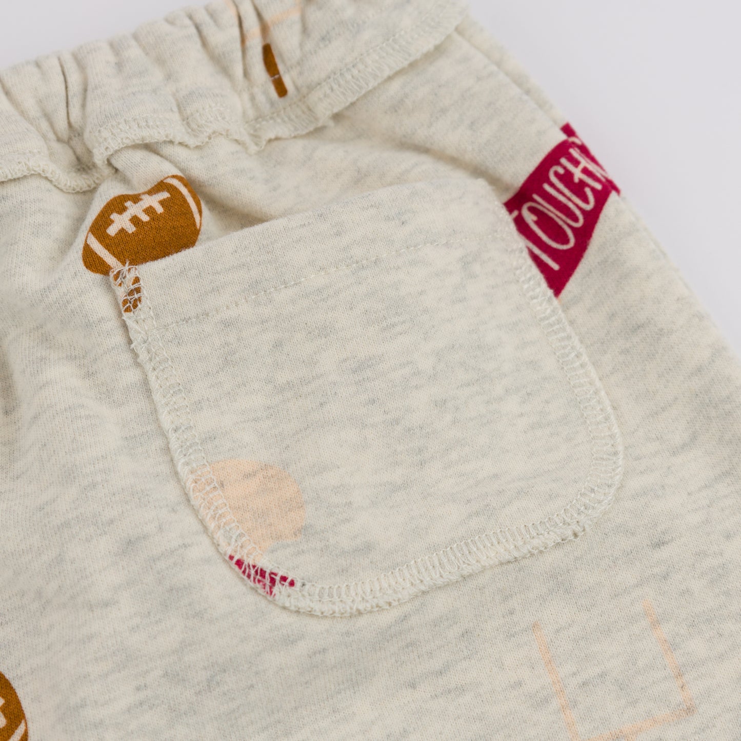 Football Print Brooklyn Jogger